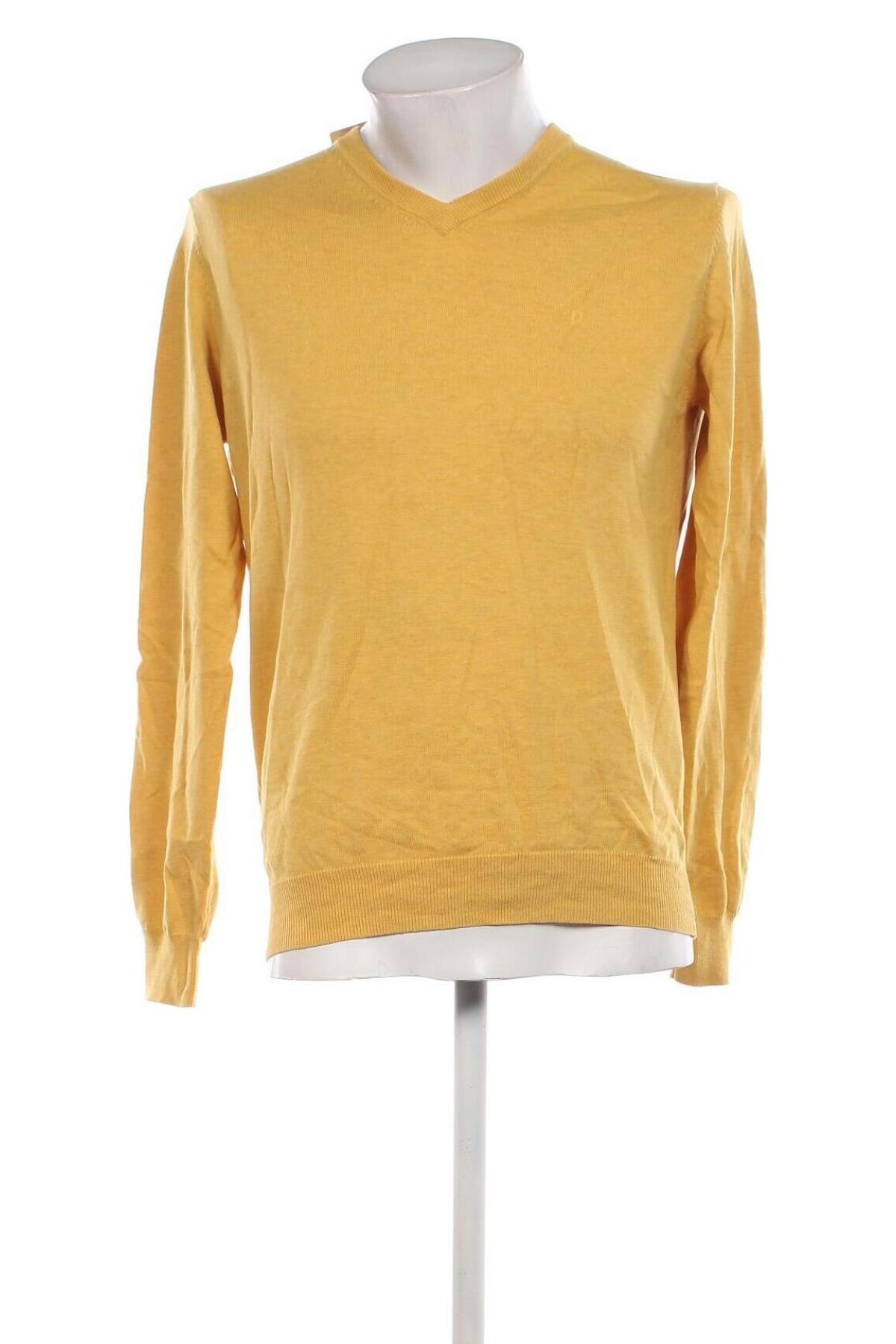 Herrenpullover Digel, Größe M, Farbe Gelb, Preis € 13,49