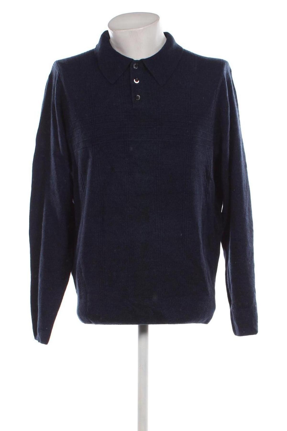 Мъжки пуловер Dockers, Размер XL, Цвят Син, Цена 140,00 лв.