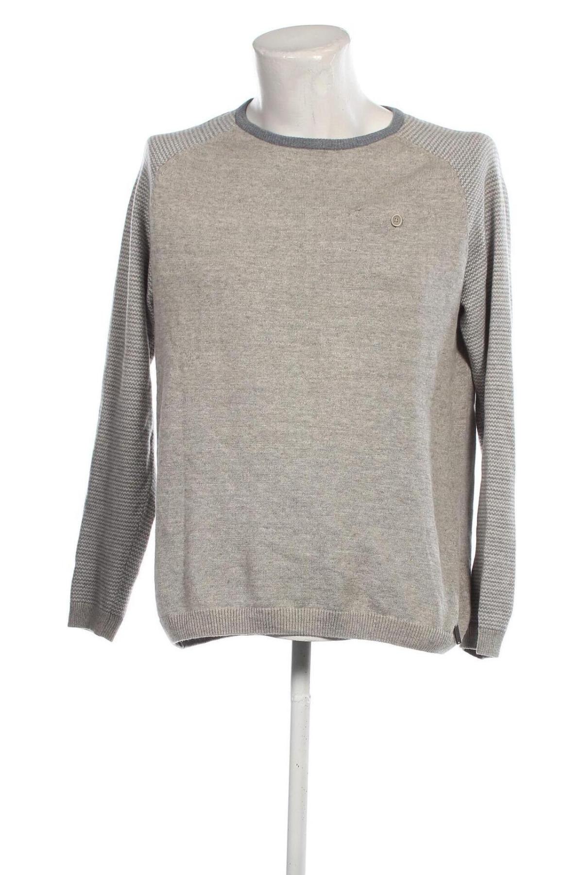 Мъжки пуловер Edc By Esprit, Размер L, Цвят Сив, Цена 22,10 лв.