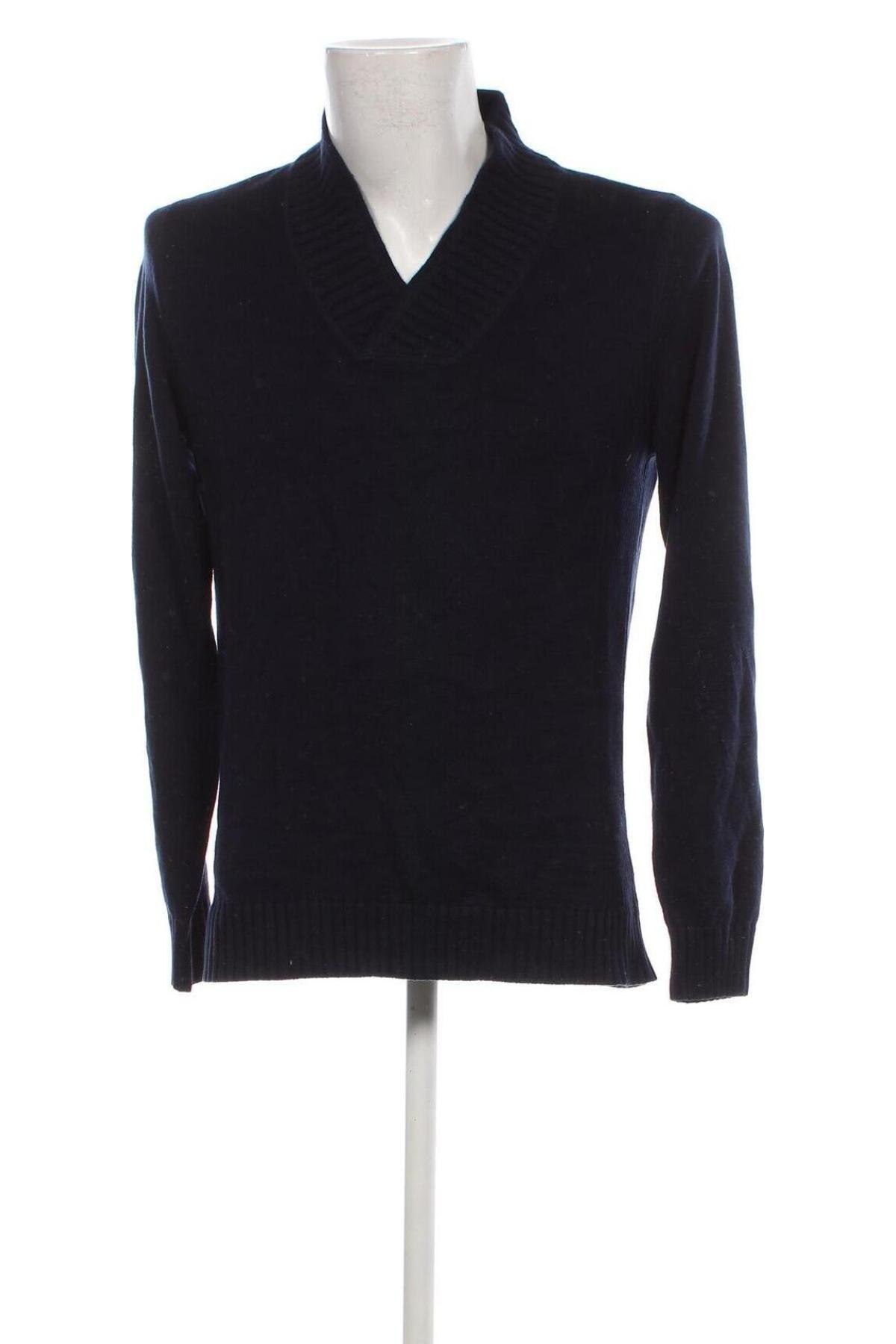 Ανδρικό πουλόβερ Express, Μέγεθος M, Χρώμα Μπλέ, Τιμή 12,62 €