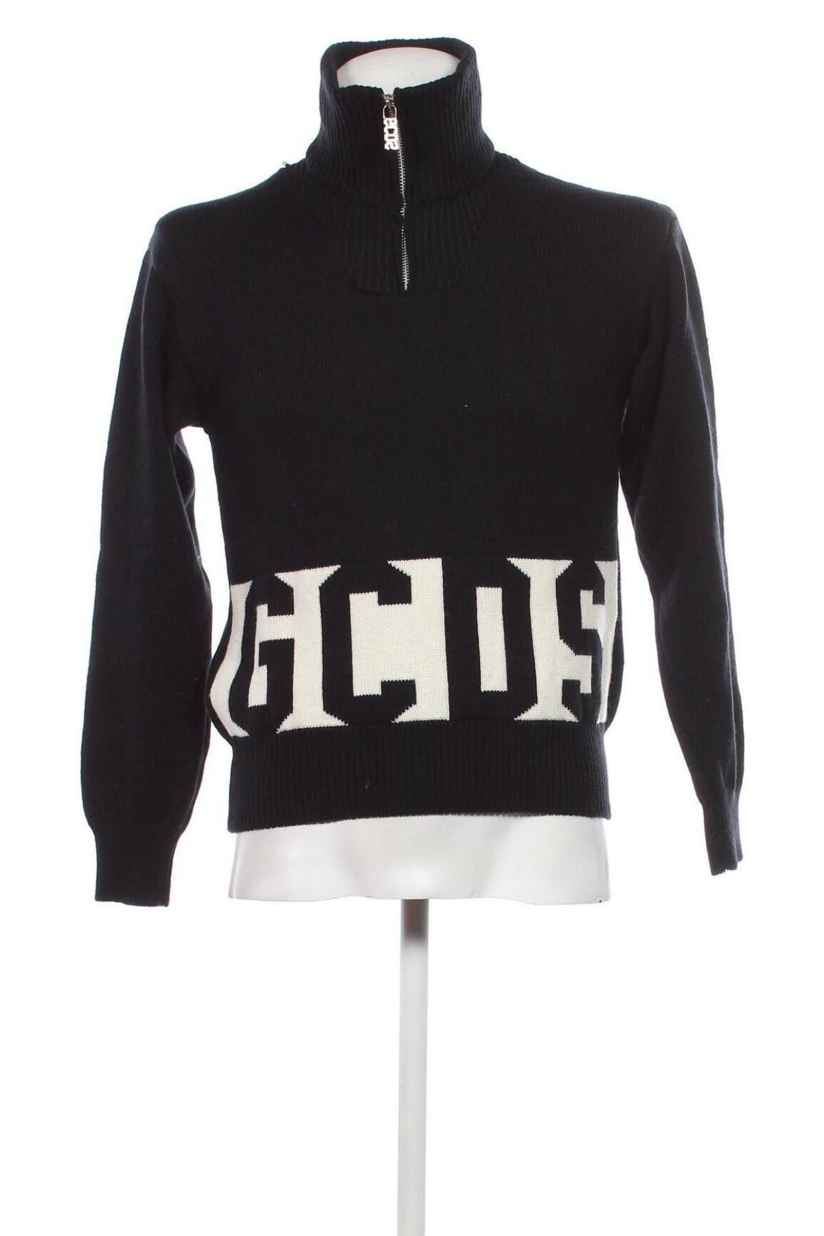Мъжки пуловер GCDS, Размер XS, Цвят Черен, Цена 447,85 лв.