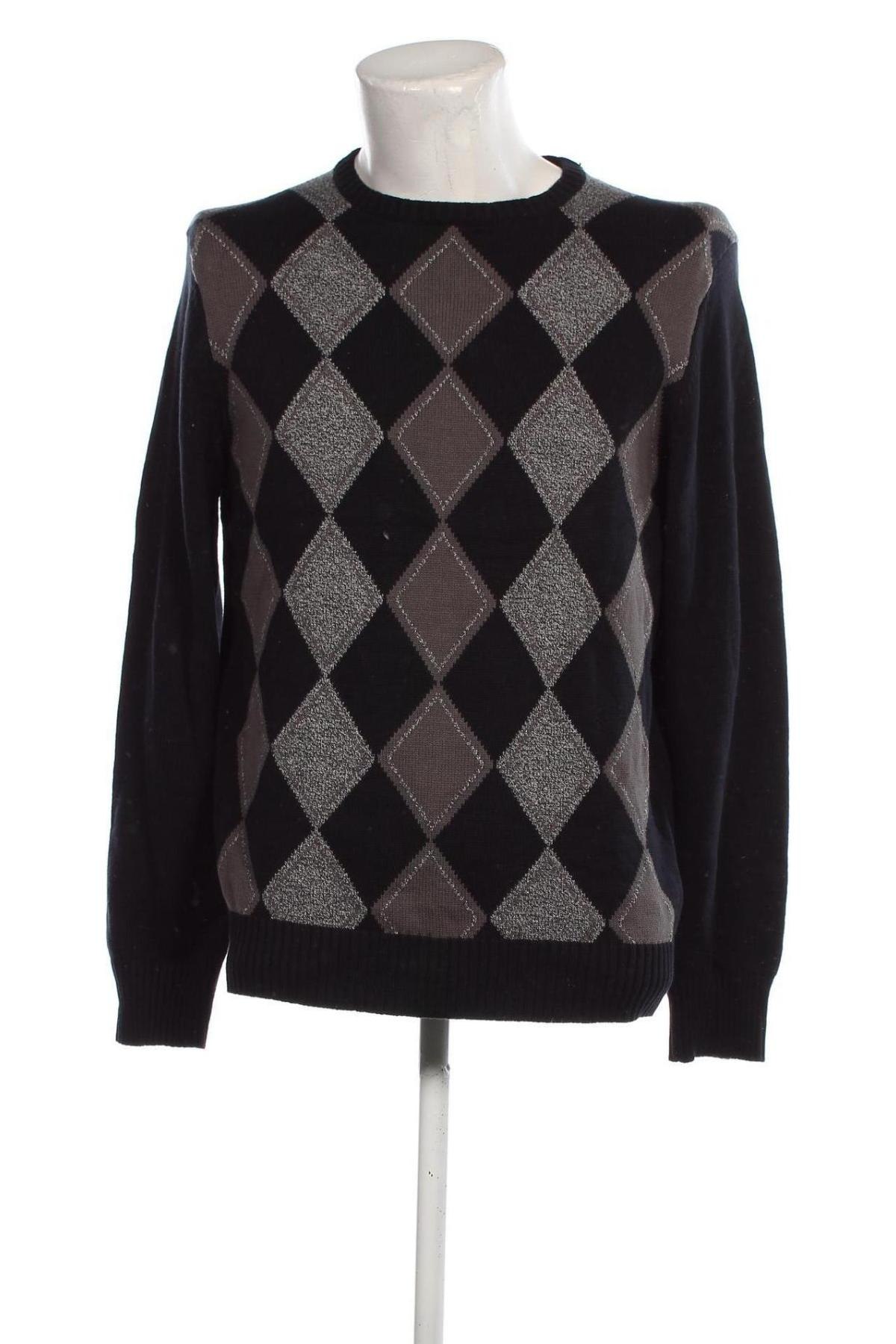 Мъжки пуловер Geoffrey Beene, Размер M, Цвят Черен, Цена 17,40 лв.