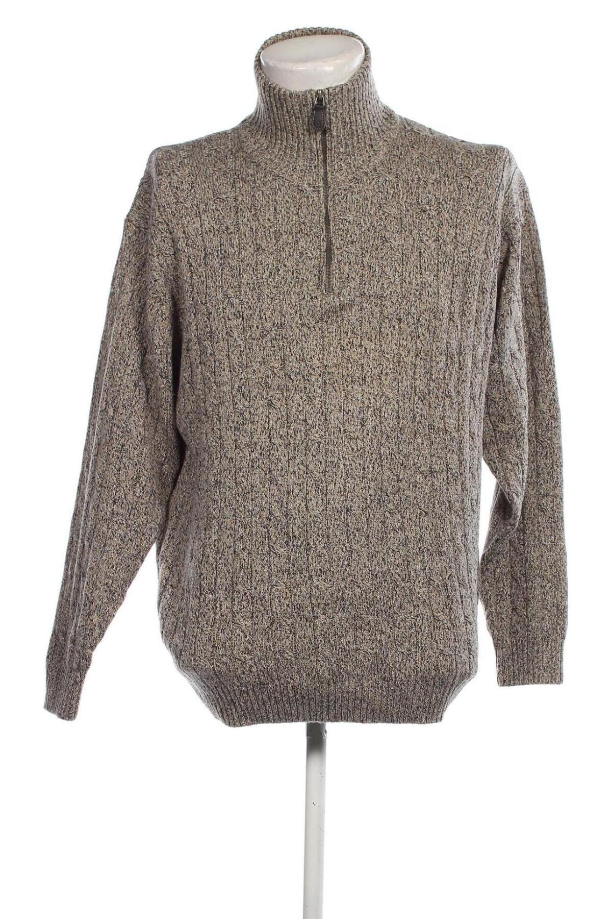 Ανδρικό πουλόβερ Globe Trotter, Μέγεθος XL, Χρώμα Γκρί, Τιμή 11,66 €