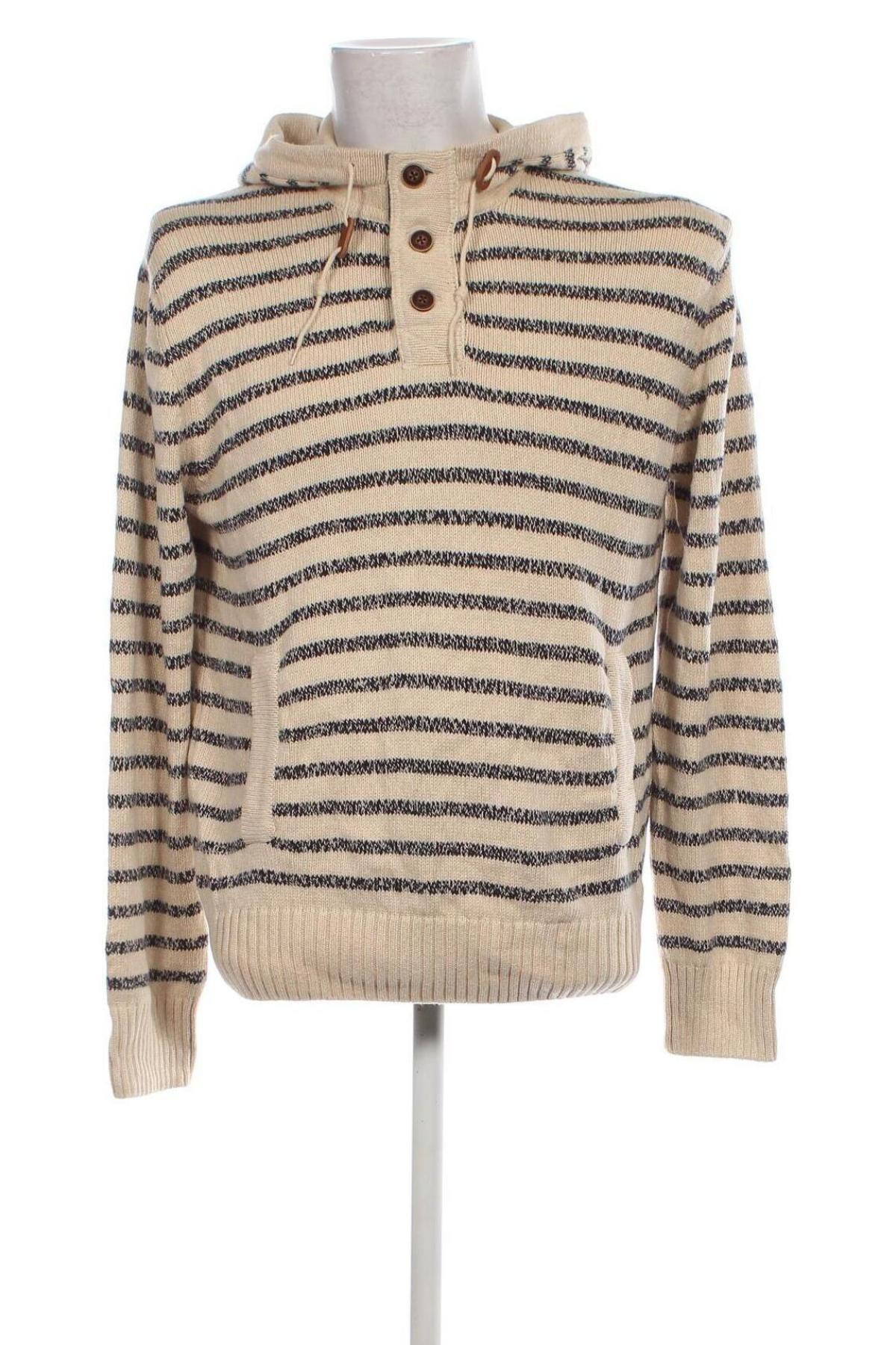 Ανδρικό πουλόβερ H&M L.O.G.G., Μέγεθος L, Χρώμα  Μπέζ, Τιμή 11,66 €