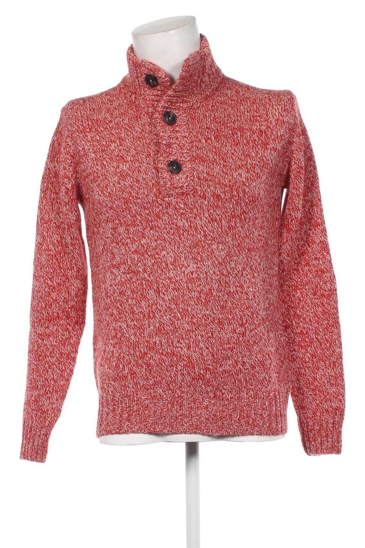 Herrenpullover H&M L.O.G.G., Größe M, Farbe Rot, Preis 7,49 €