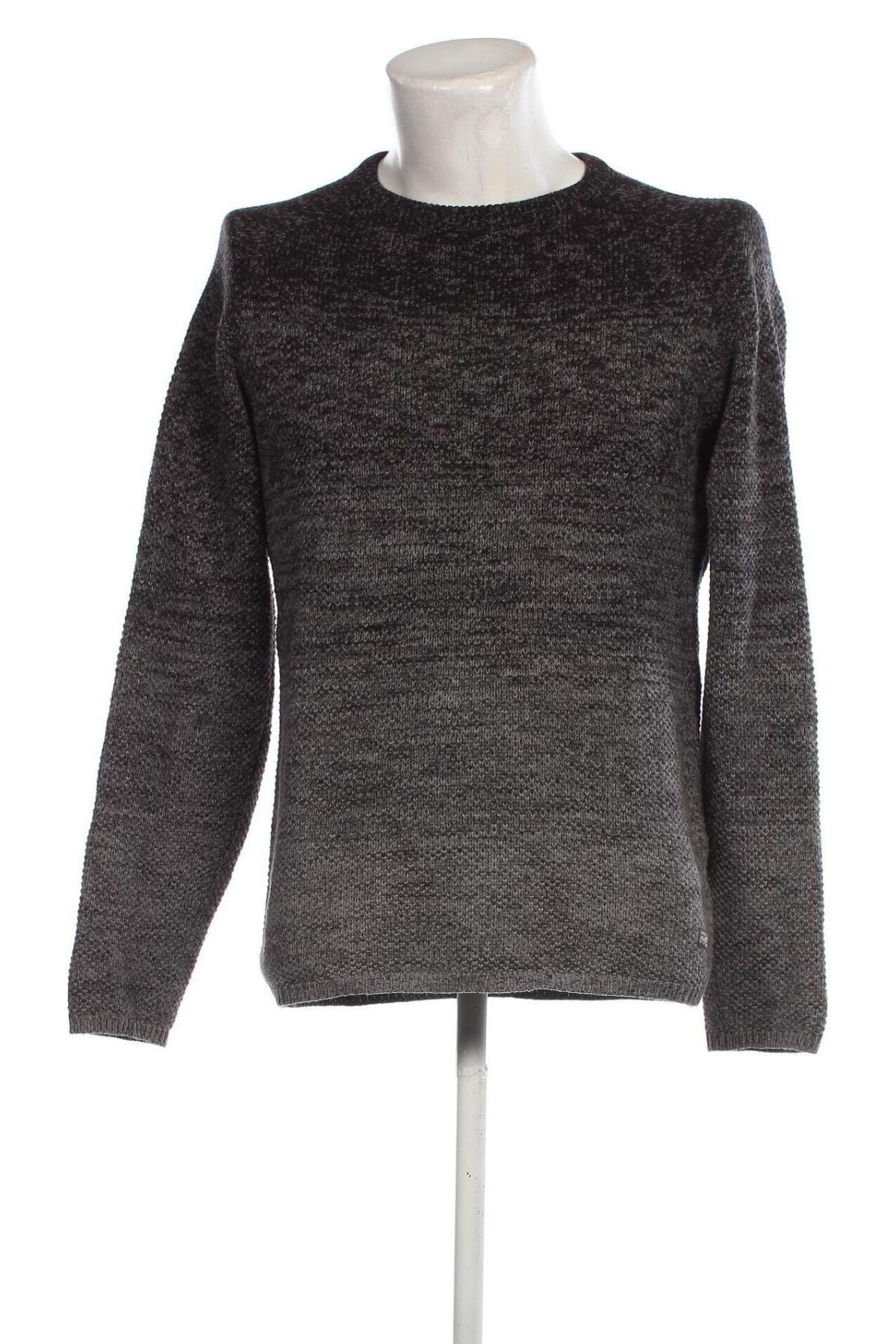 Мъжки пуловер Jack & Jones, Размер M, Цвят Сив, Цена 24,60 лв.