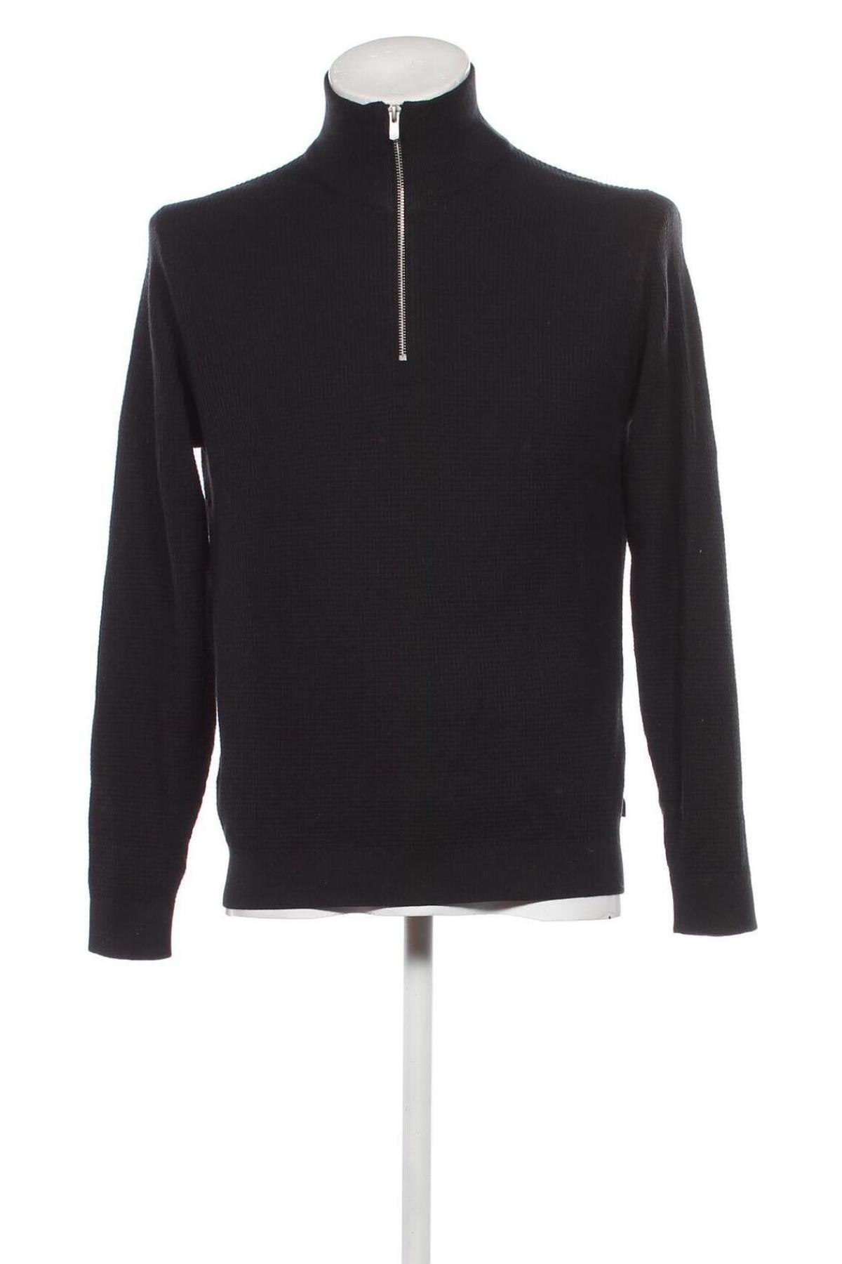 Ανδρικό πουλόβερ Jack & Jones PREMIUM, Μέγεθος M, Χρώμα Μαύρο, Τιμή 23,81 €