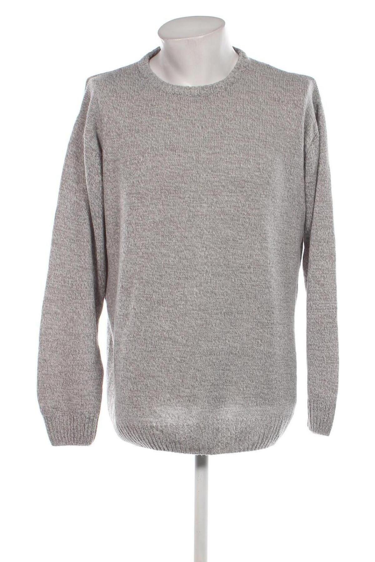 Мъжки пуловер Logic, Размер XXL, Цвят Сив, Цена 17,98 лв.