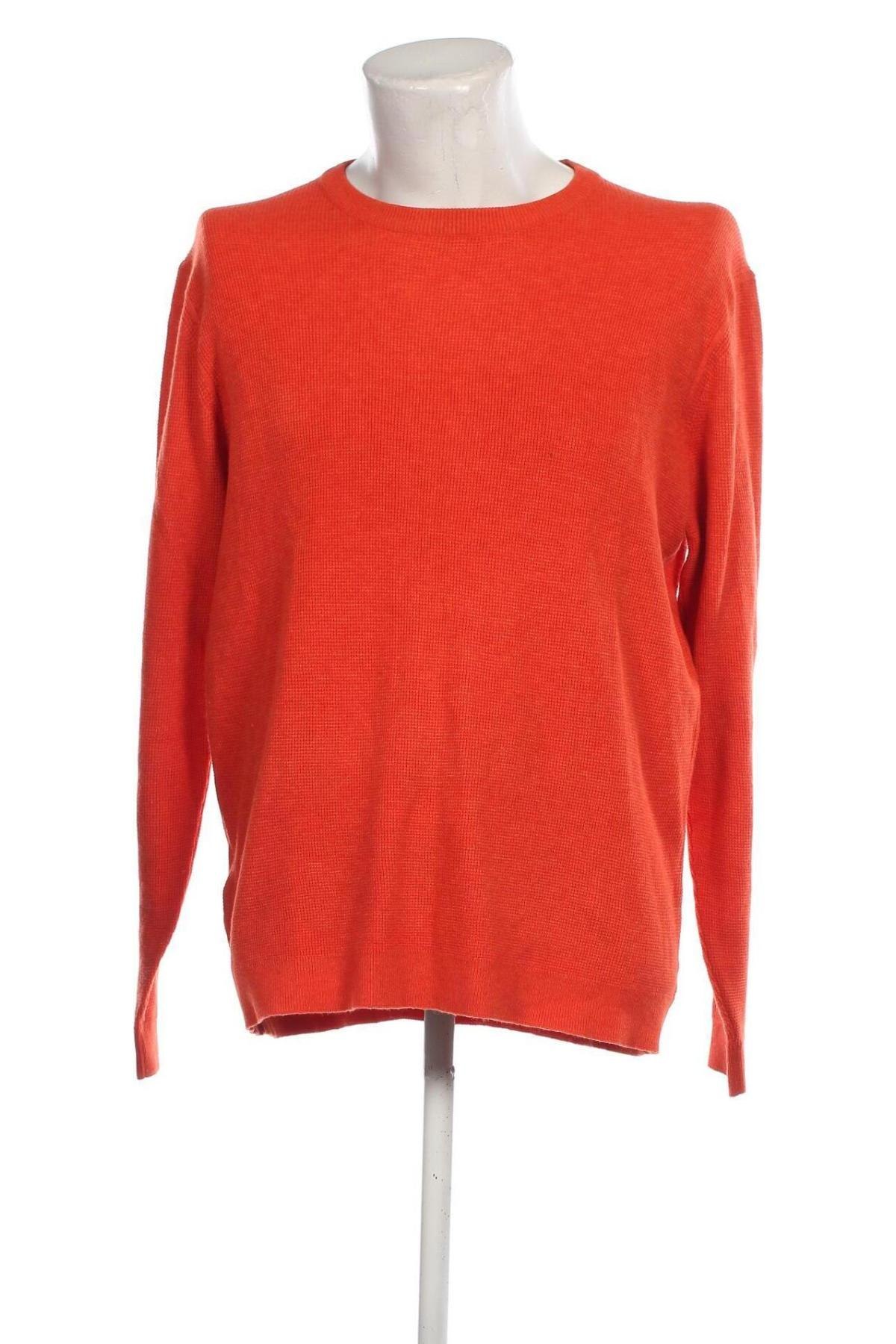 Herrenpullover Mango, Größe M, Farbe Orange, Preis 22,62 €