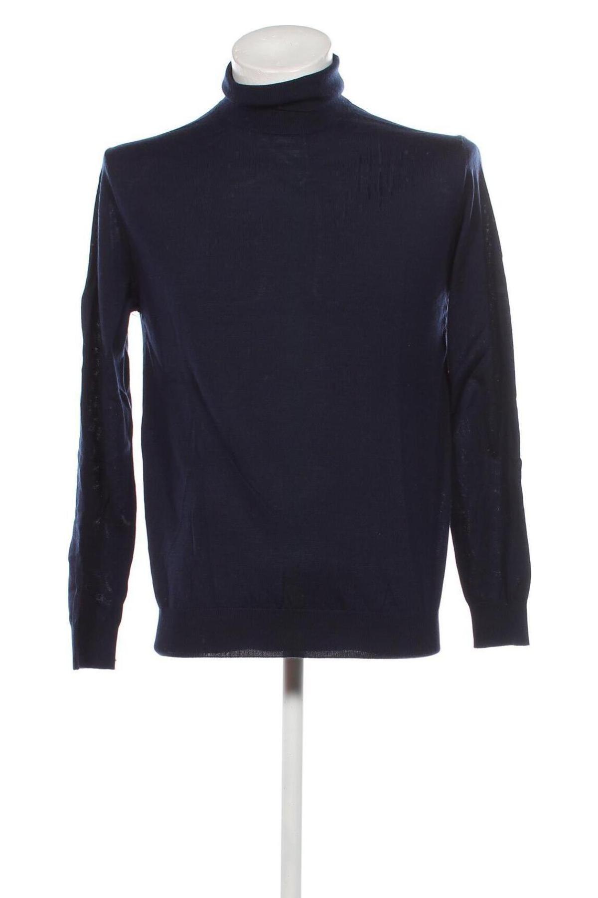 Ανδρικό πουλόβερ Mango, Μέγεθος M, Χρώμα Μπλέ, Τιμή 23,81 €