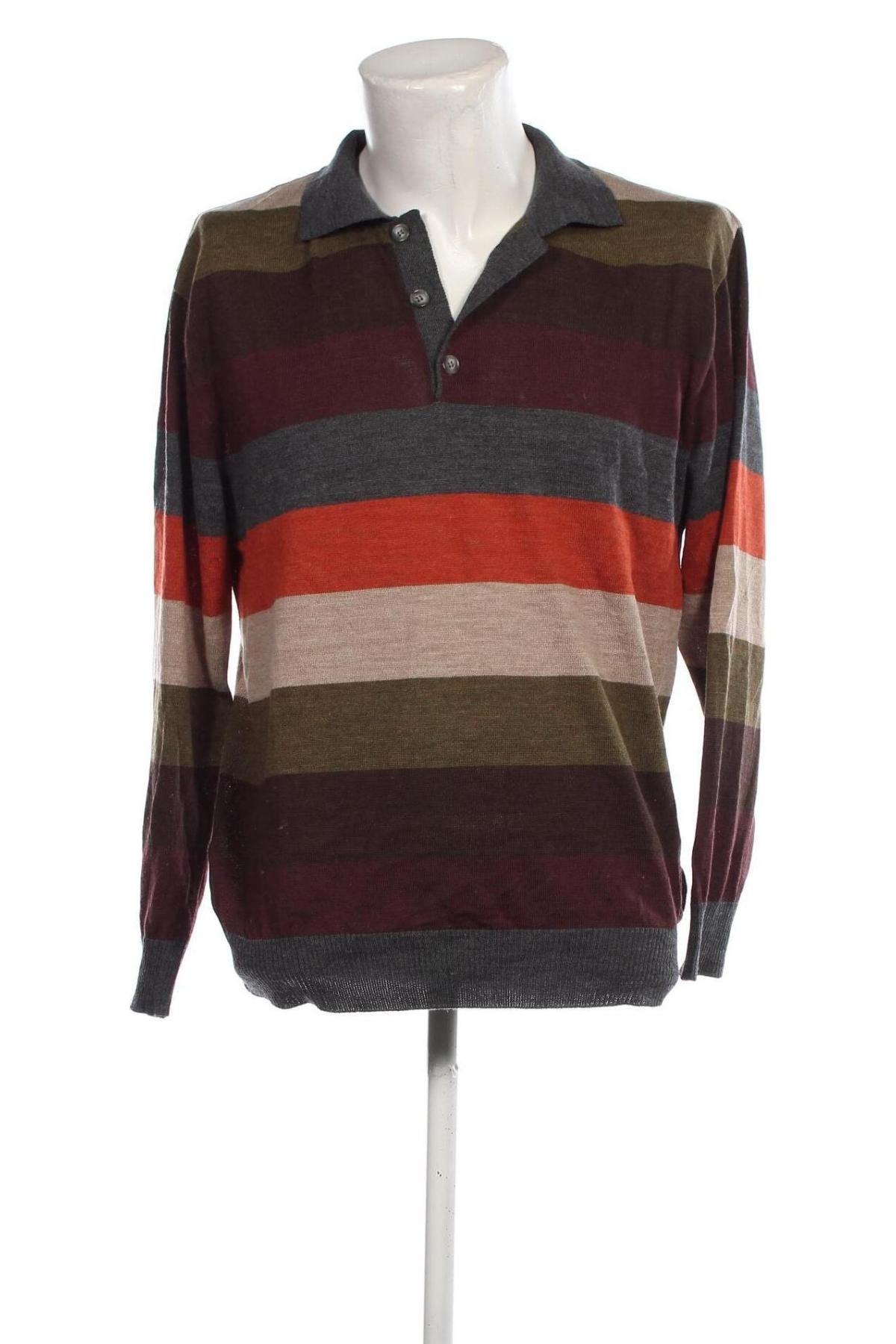 Мъжки пуловер Marco Donati, Размер XL, Цвят Многоцветен, Цена 21,08 лв.