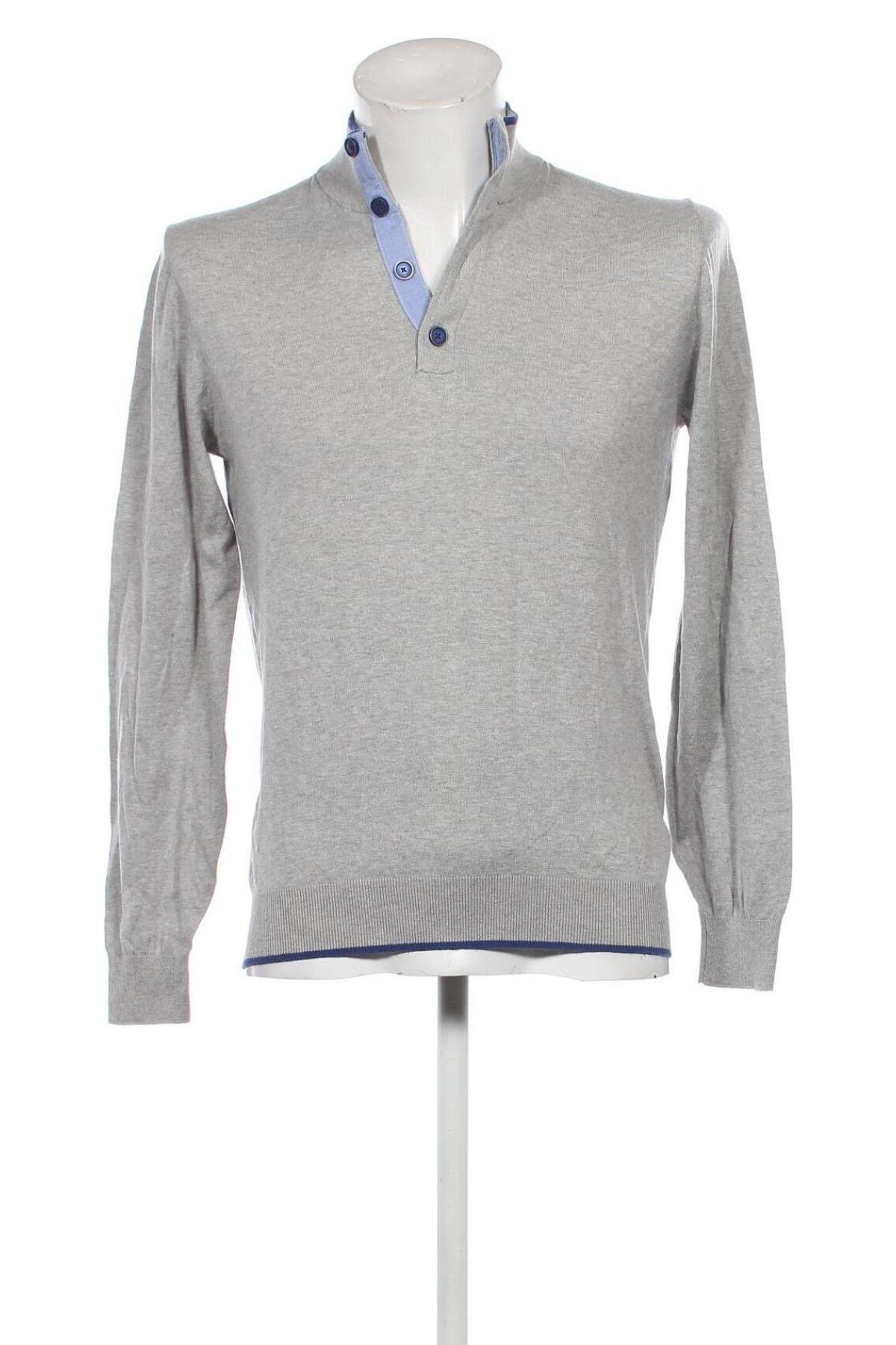 Ανδρικό πουλόβερ Massimo Dutti, Μέγεθος M, Χρώμα Γκρί, Τιμή 36,43 €