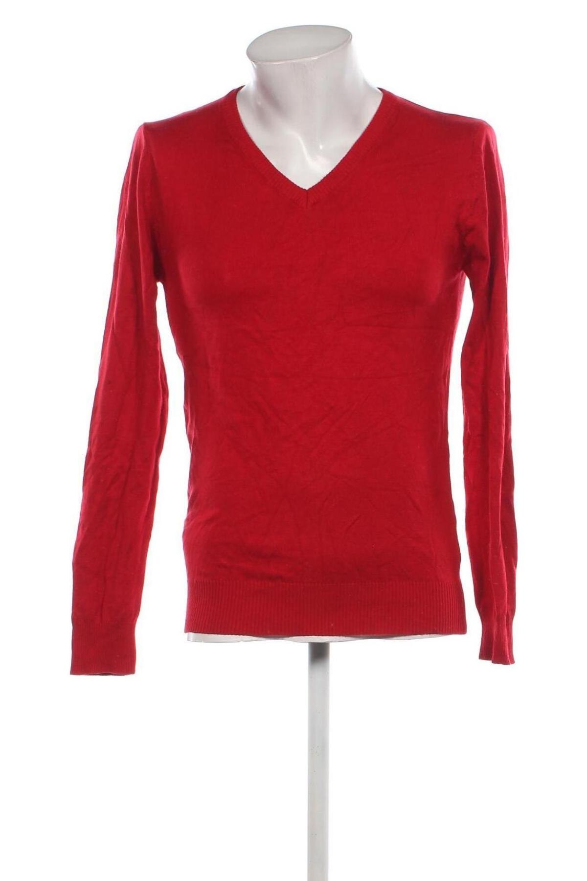 Ανδρικό πουλόβερ Much More, Μέγεθος L, Χρώμα Κόκκινο, Τιμή 11,66 €