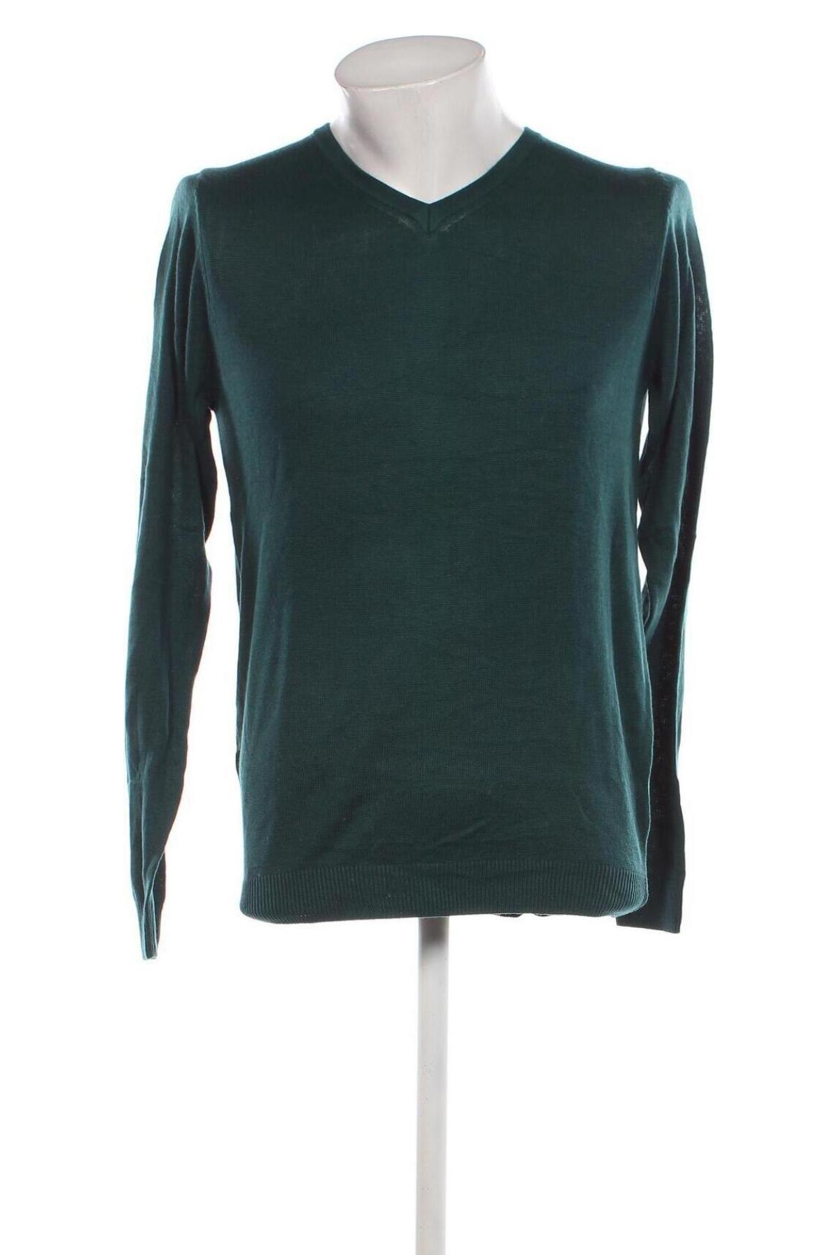 Ανδρικό πουλόβερ Nobel League, Μέγεθος M, Χρώμα Πράσινο, Τιμή 10,76 €