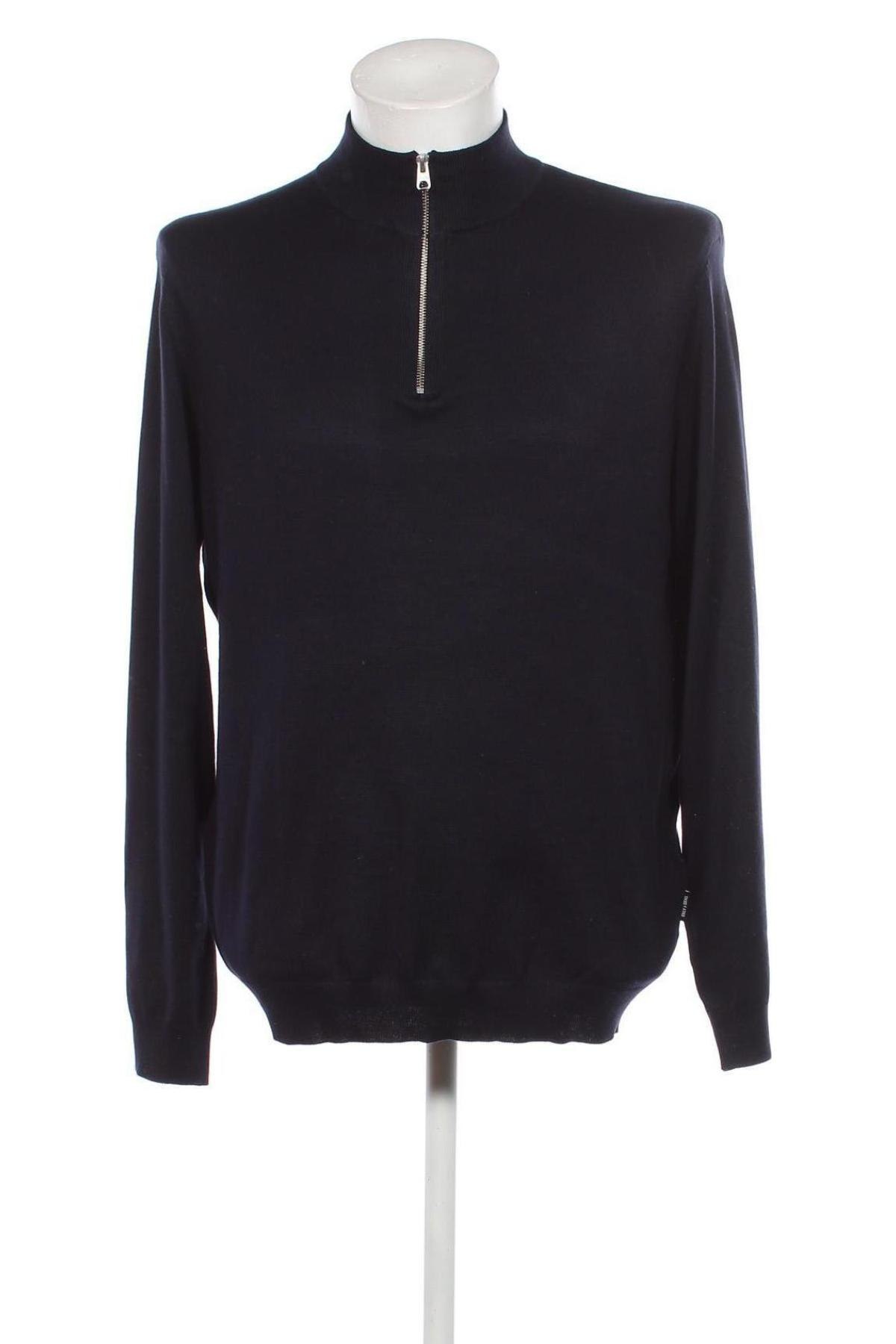 Ανδρικό πουλόβερ Only & Sons, Μέγεθος XL, Χρώμα Μπλέ, Τιμή 14,23 €