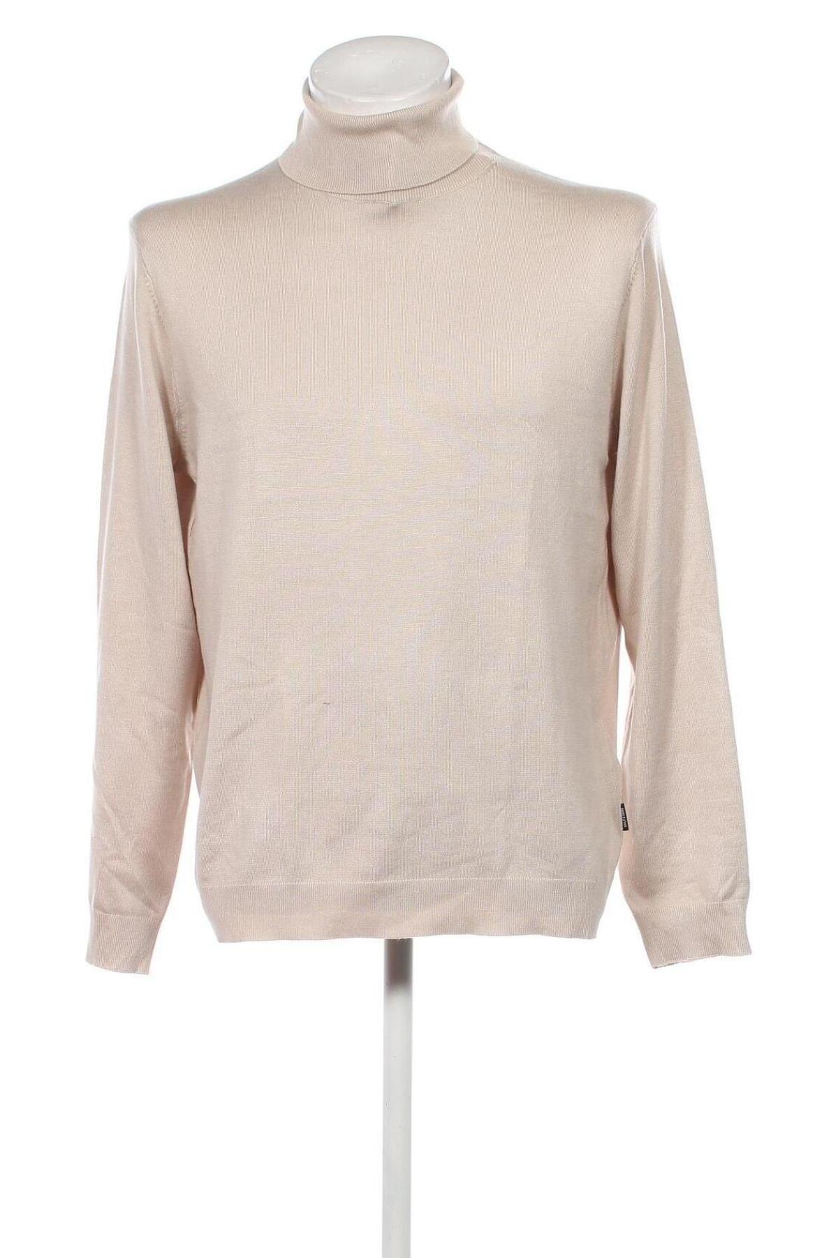 Ανδρικό πουλόβερ Only & Sons, Μέγεθος XL, Χρώμα  Μπέζ, Τιμή 14,23 €