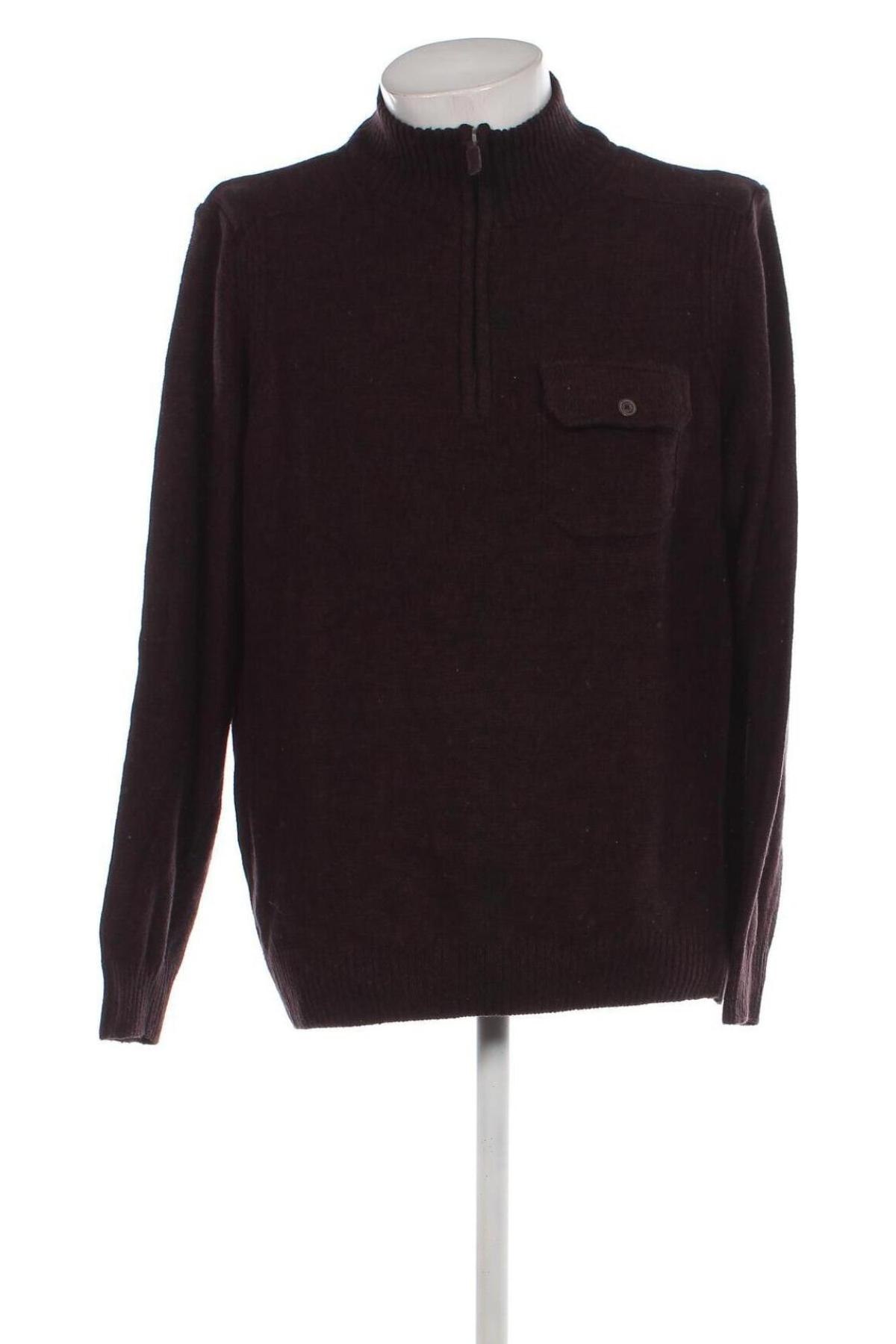 Мъжки пуловер Outdoor Life, Размер L, Цвят Лилав, Цена 22,75 лв.