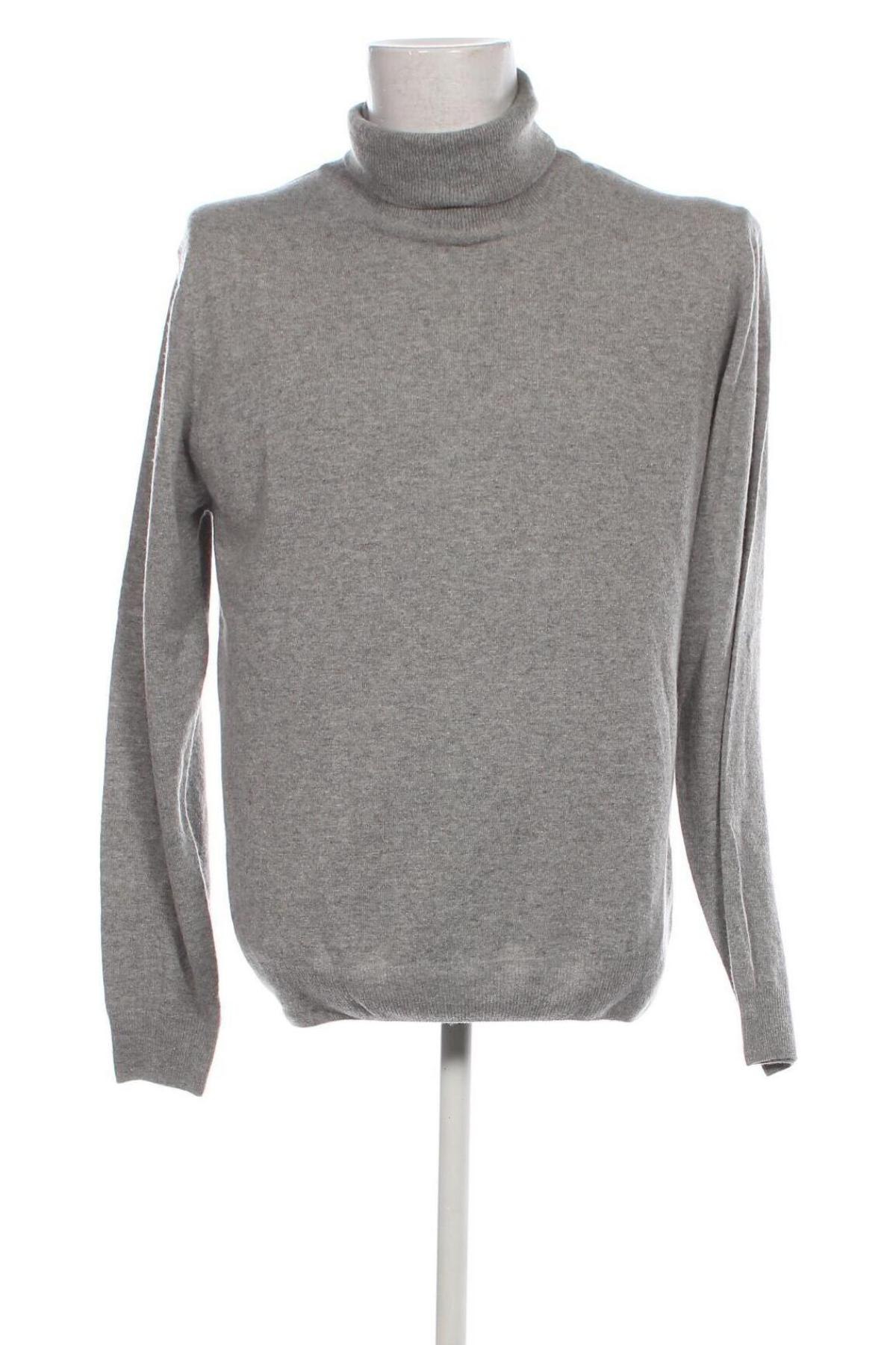 Мъжки пуловер Oviesse, Размер XXL, Цвят Сив, Цена 26,22 лв.