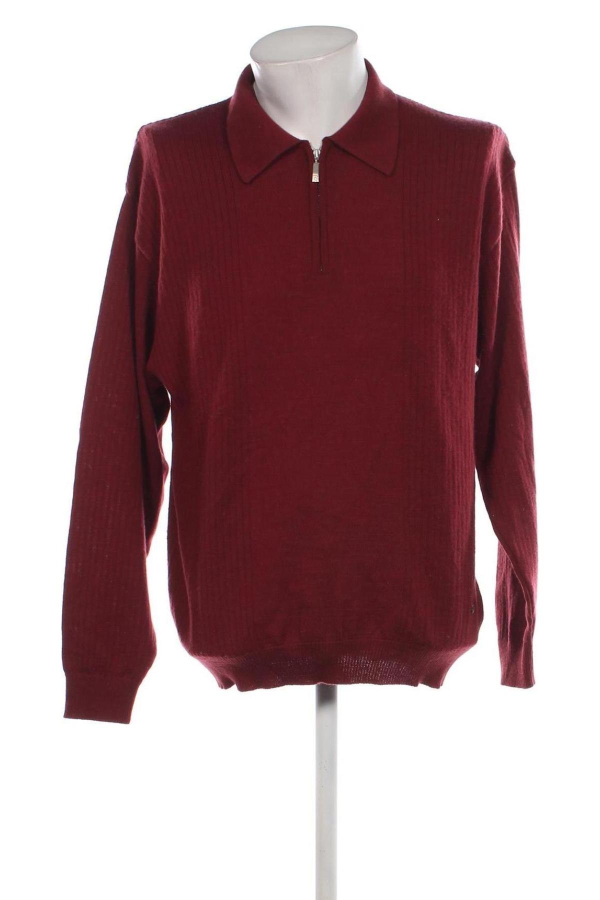 Мъжки пуловер Pierre Cardin, Размер XL, Цвят Червен, Цена 58,90 лв.