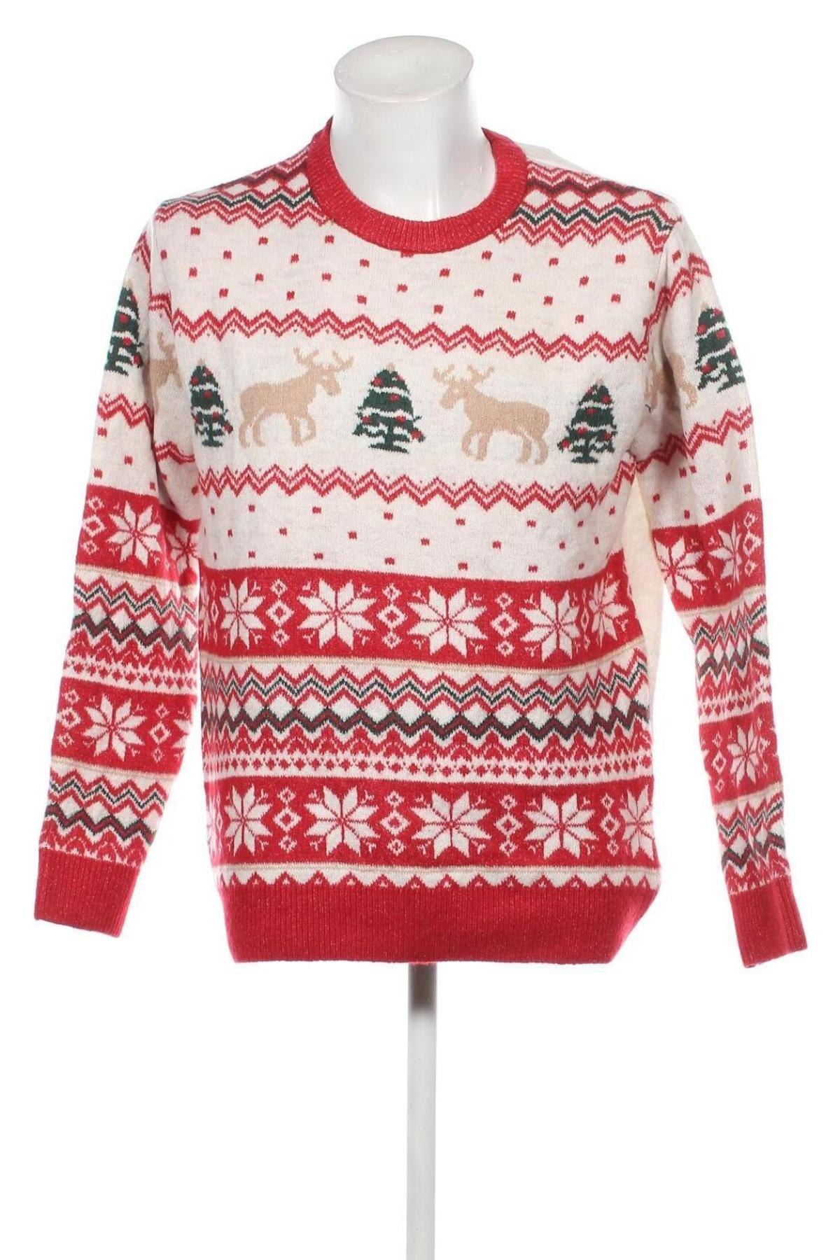 Мъжки пуловер Primark, Размер L, Цвят Многоцветен, Цена 17,98 лв.