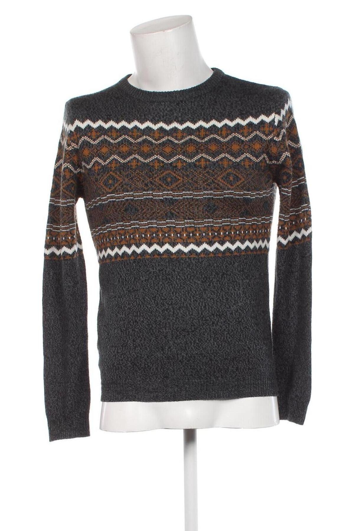 Ανδρικό πουλόβερ Pull&Bear, Μέγεθος S, Χρώμα Πολύχρωμο, Τιμή 10,76 €