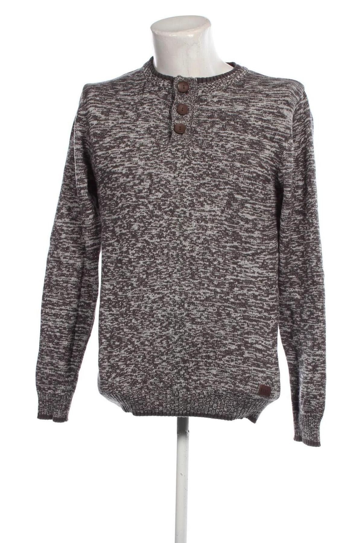 Ανδρικό πουλόβερ Rebel, Μέγεθος XL, Χρώμα Γκρί, Τιμή 11,12 €