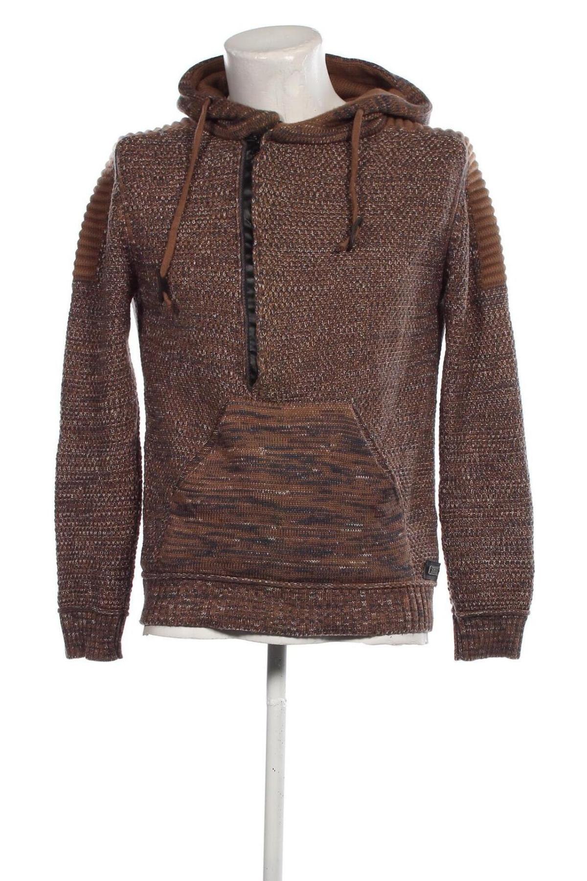 Мъжки пуловер Rusty Neal, Размер M, Цвят Кафяв, Цена 20,40 лв.