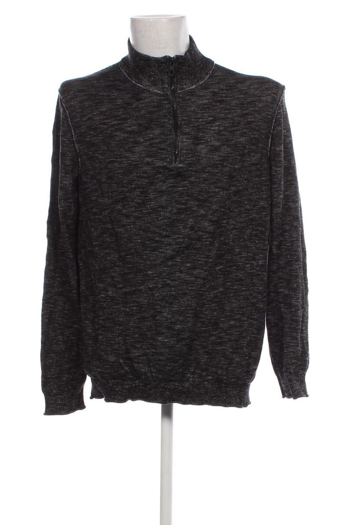 Мъжки пуловер S.Oliver, Размер XL, Цвят Черен, Цена 22,10 лв.