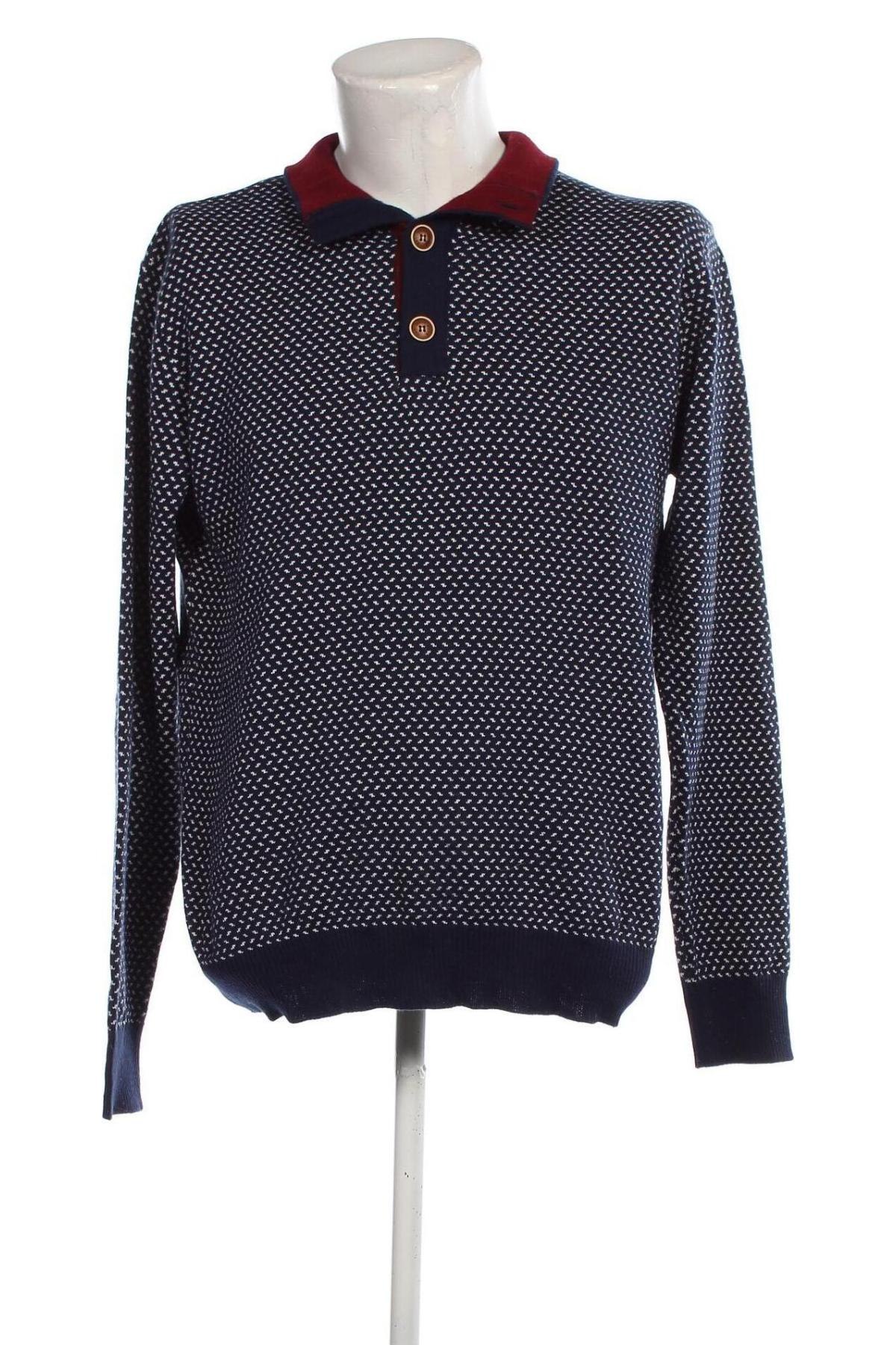 Мъжки пуловер Sir Raymond Tailor, Размер 3XL, Цвят Син, Цена 58,90 лв.