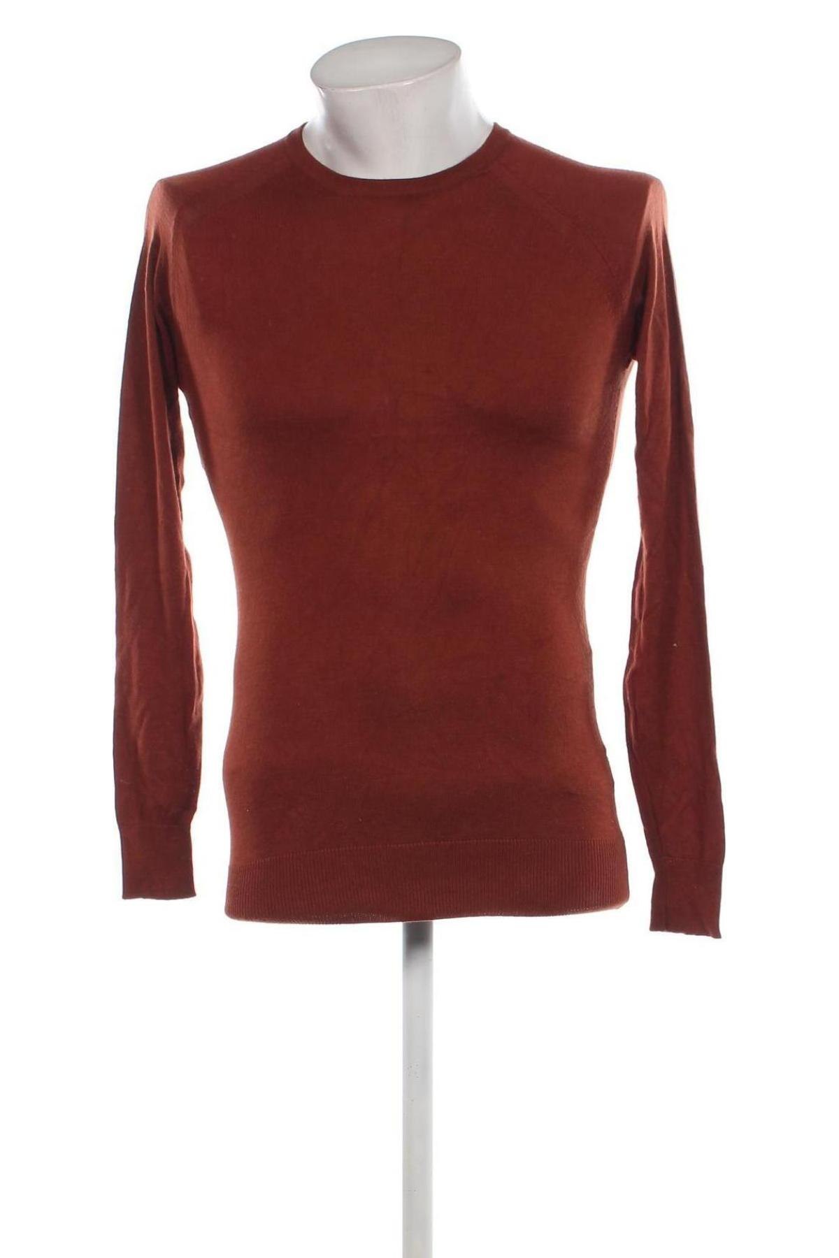 Herrenpullover Springfield, Größe S, Farbe Braun, Preis 10,46 €