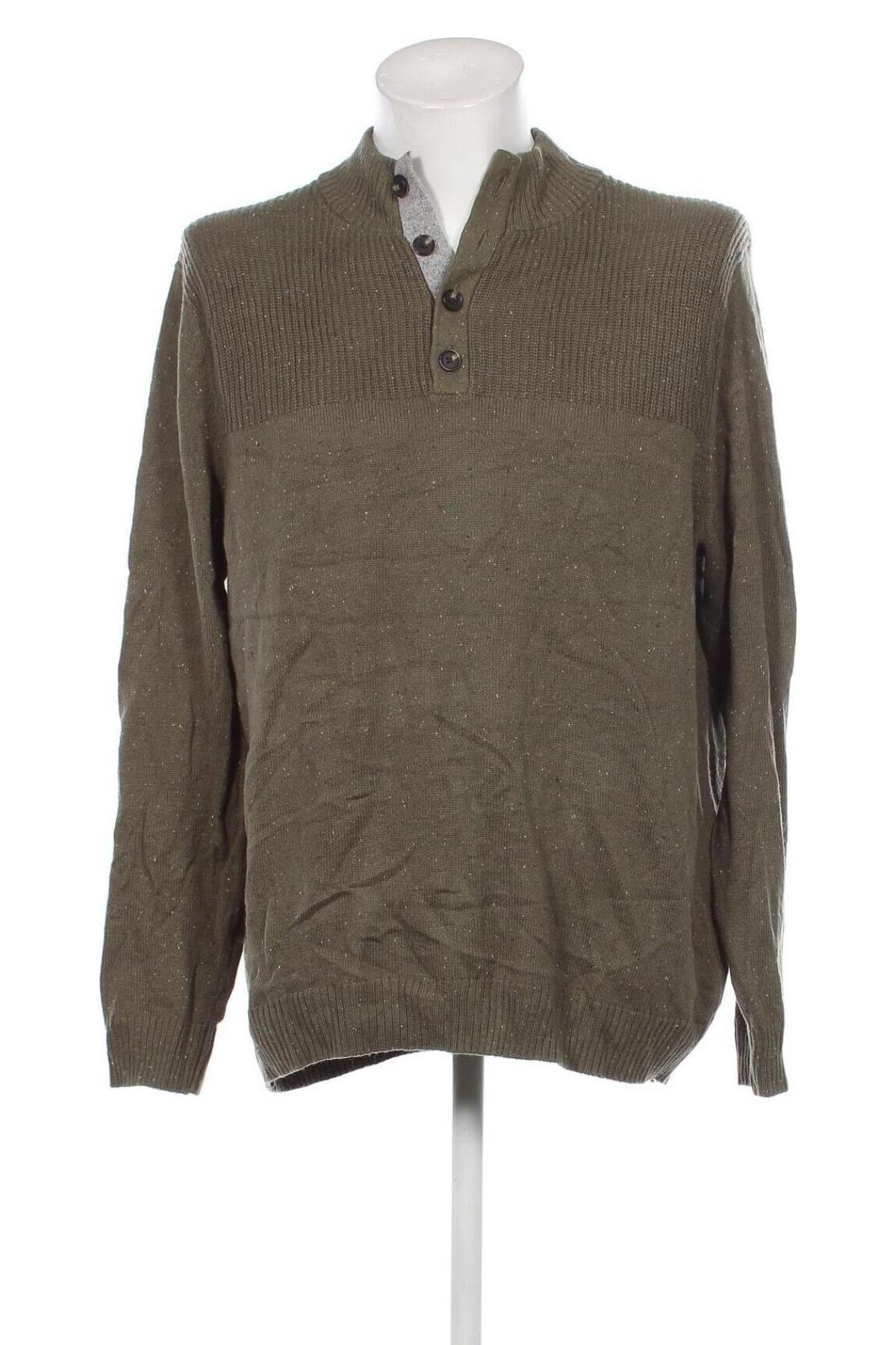Ανδρικό πουλόβερ Tasso Elba, Μέγεθος XL, Χρώμα Πράσινο, Τιμή 11,12 €