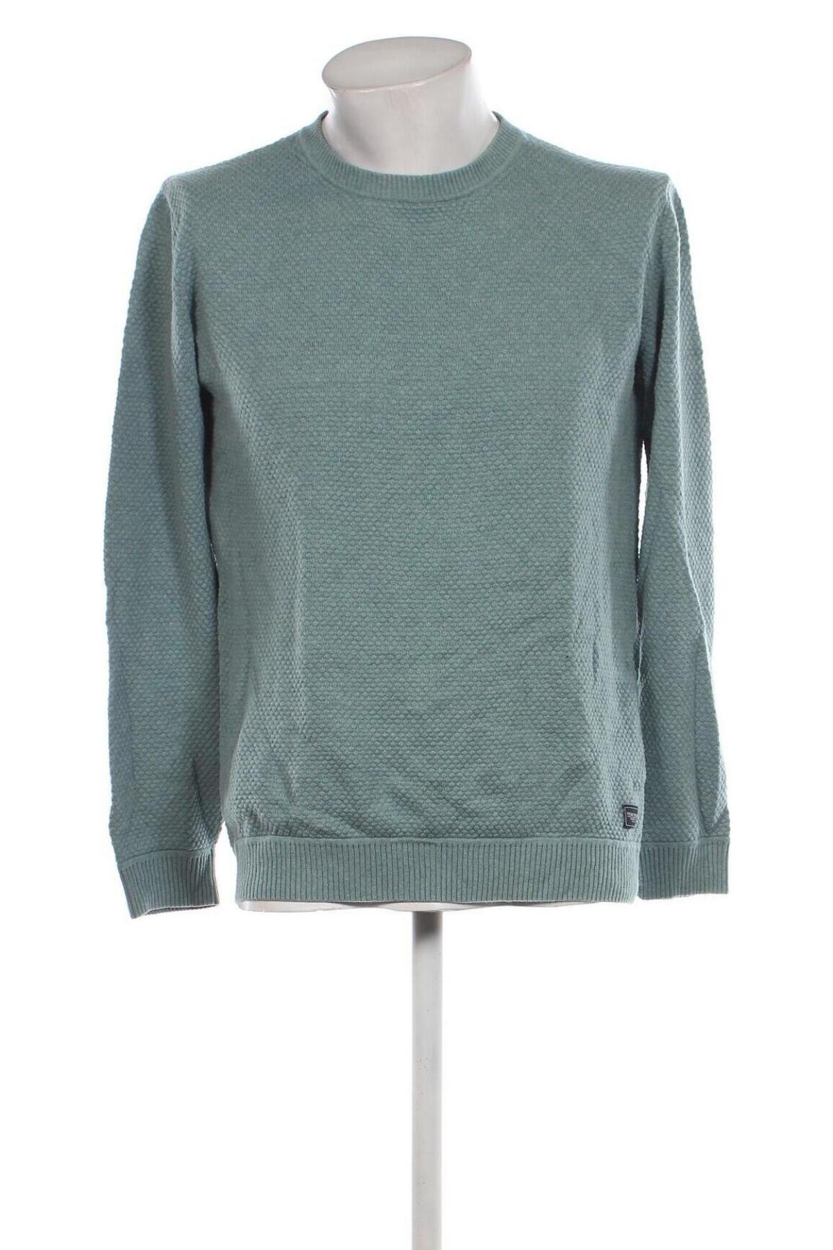 Мъжки пуловер Tom Tailor, Размер L, Цвят Син, Цена 22,10 лв.