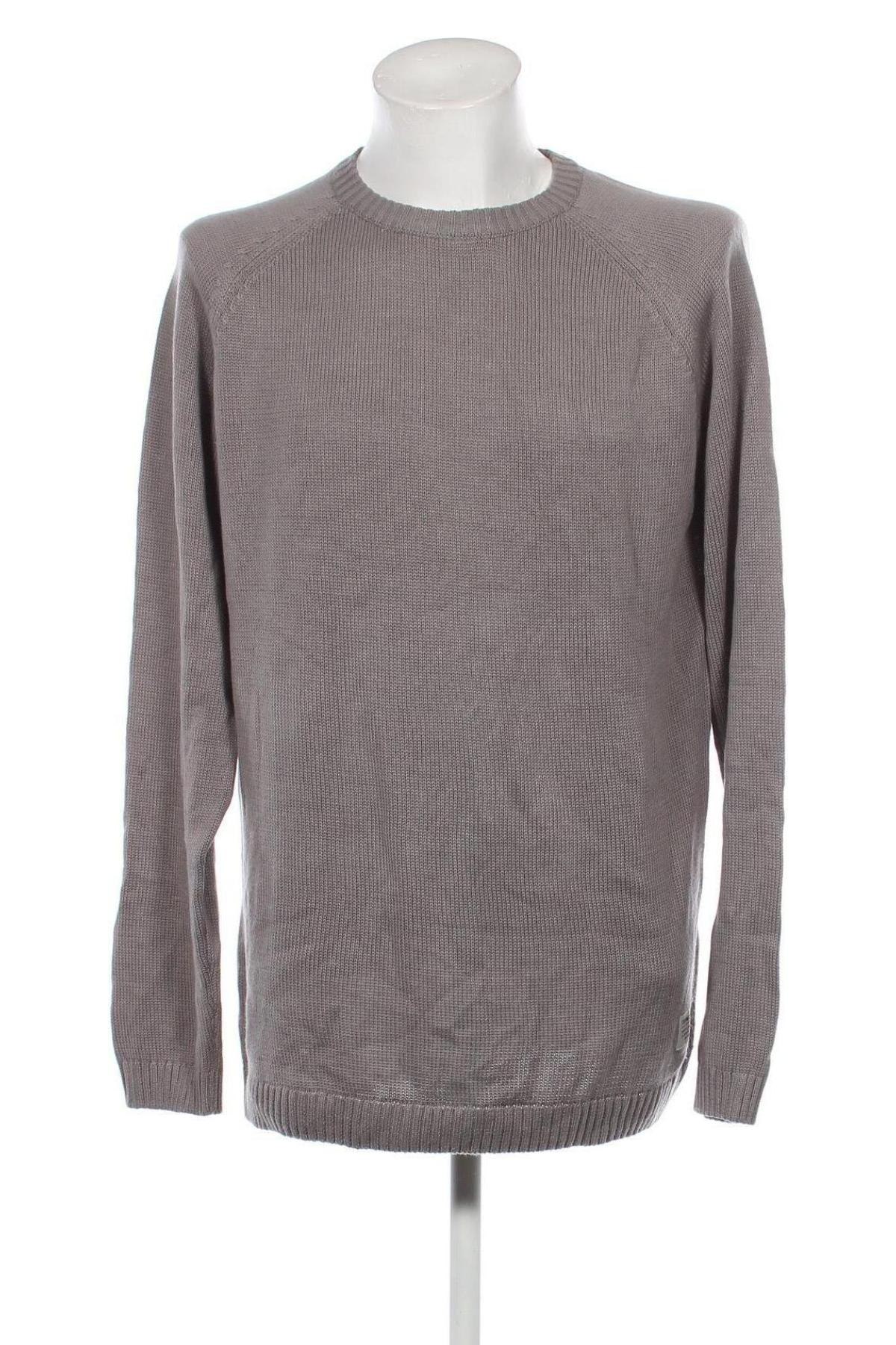 Мъжки пуловер Tom Tailor, Размер XXL, Цвят Сив, Цена 22,10 лв.