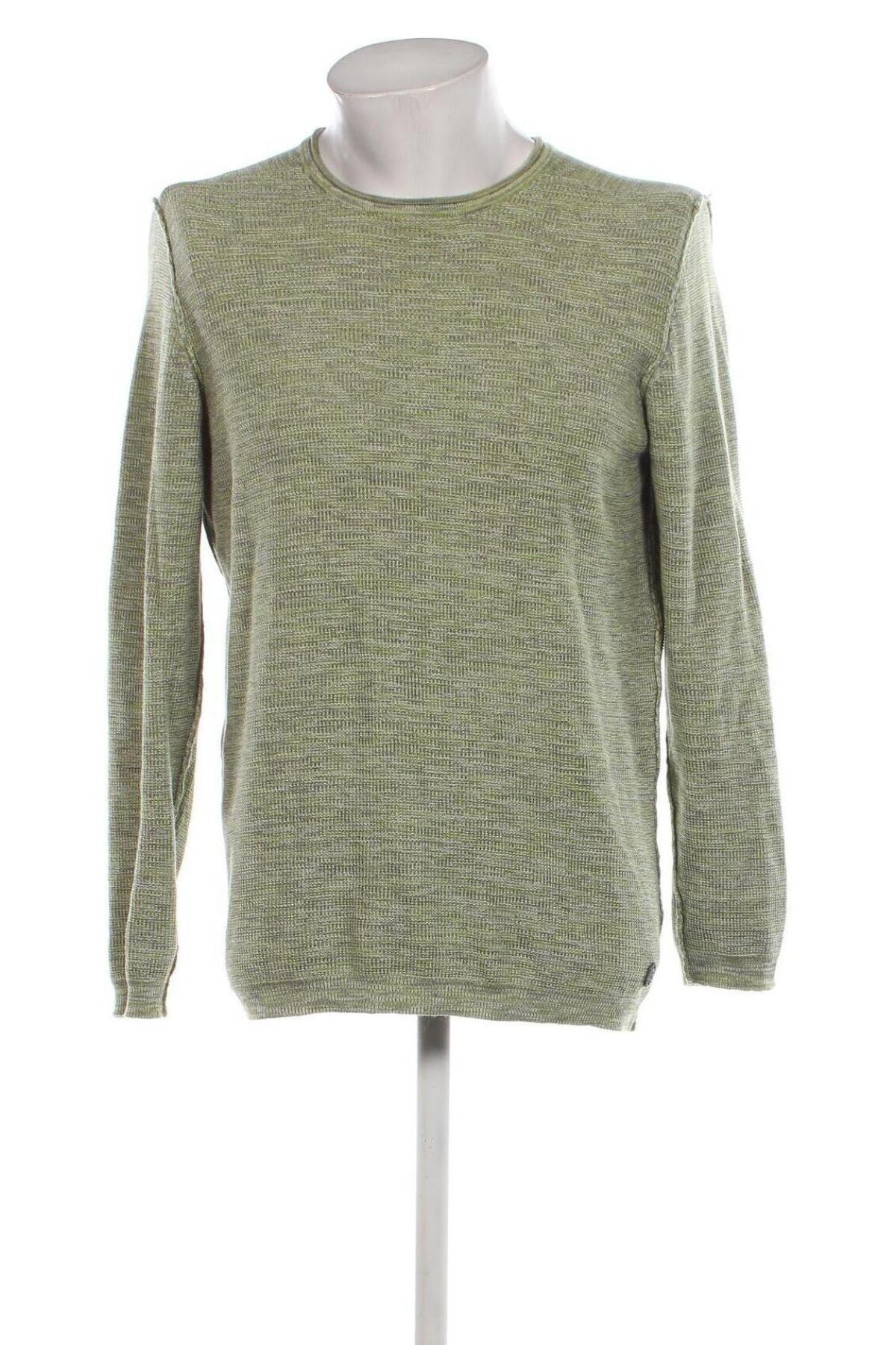 Мъжки пуловер Tom Tompson, Размер L, Цвят Зелен, Цена 18,85 лв.