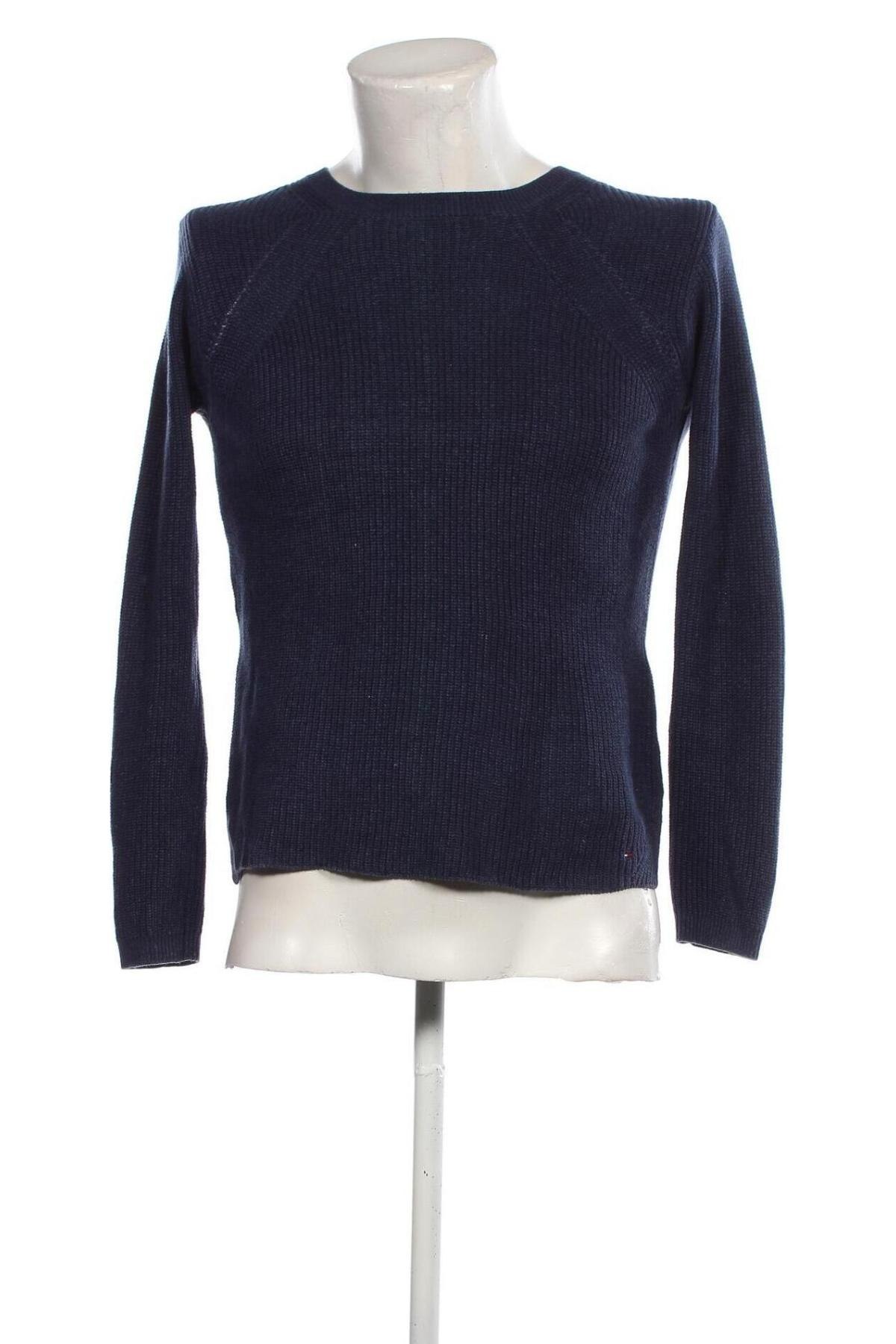 Мъжки пуловер Tommy Hilfiger, Размер XS, Цвят Син, Цена 62,30 лв.