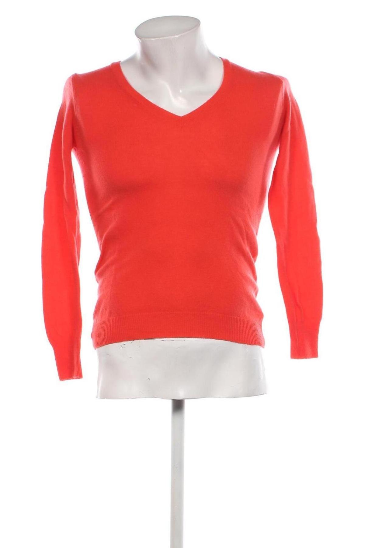 Мъжки пуловер United Colors Of Benetton, Размер S, Цвят Червен, Цена 20,40 лв.
