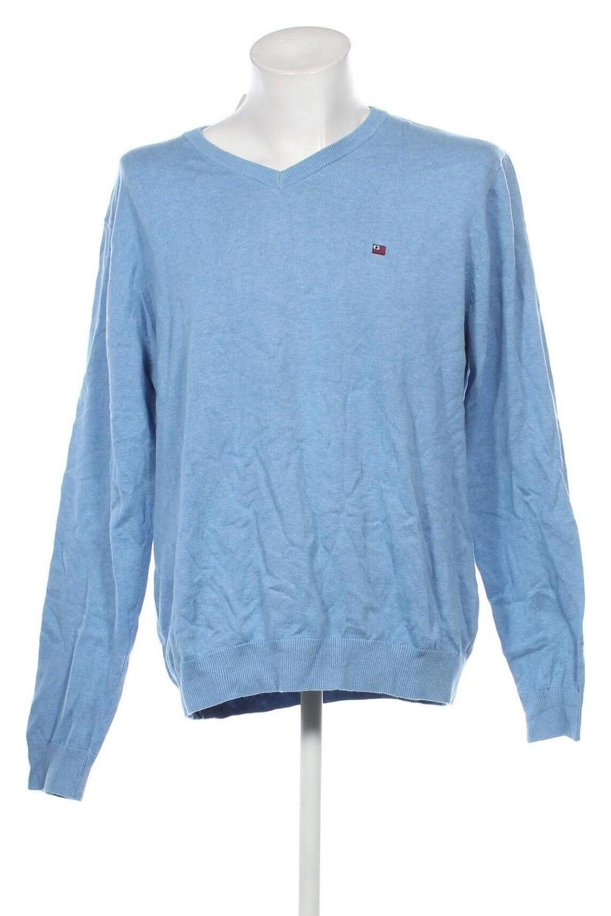Ανδρικό πουλόβερ Via Cortesa, Μέγεθος XXL, Χρώμα Μπλέ, Τιμή 11,12 €