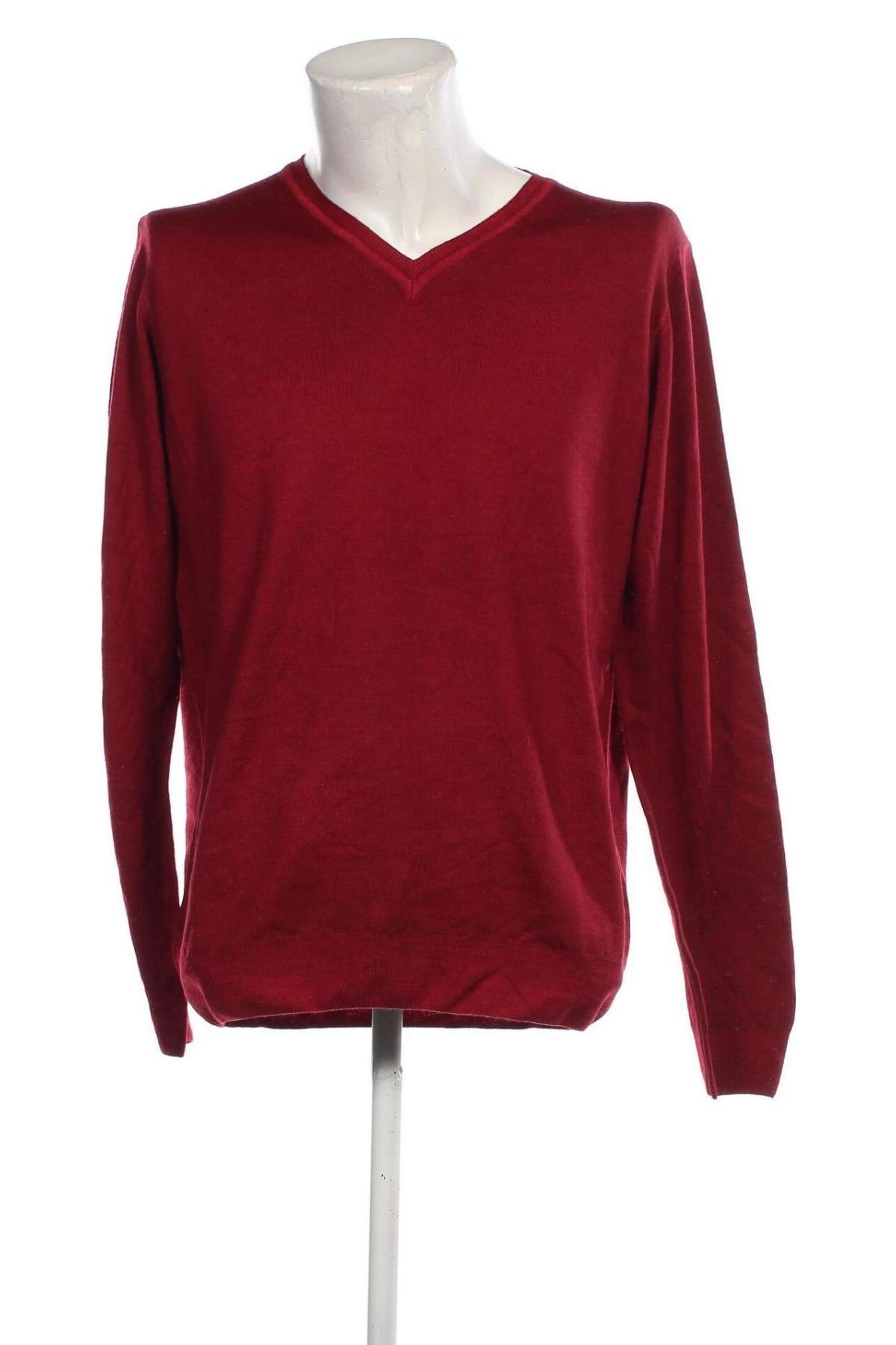 Ανδρικό πουλόβερ Walbusch, Μέγεθος L, Χρώμα Κόκκινο, Τιμή 38,35 €