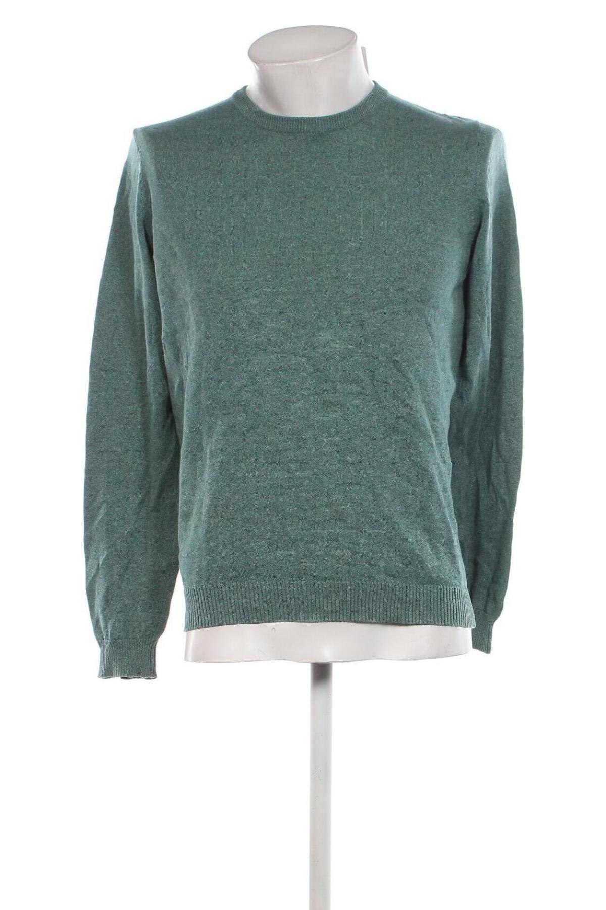 Мъжки пуловер Your Turn, Размер M, Цвят Зелен, Цена 20,40 лв.