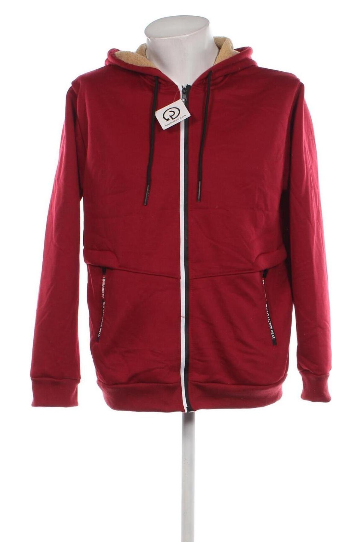 Herren Sweatshirt, Größe S, Farbe Rot, Preis € 10,09