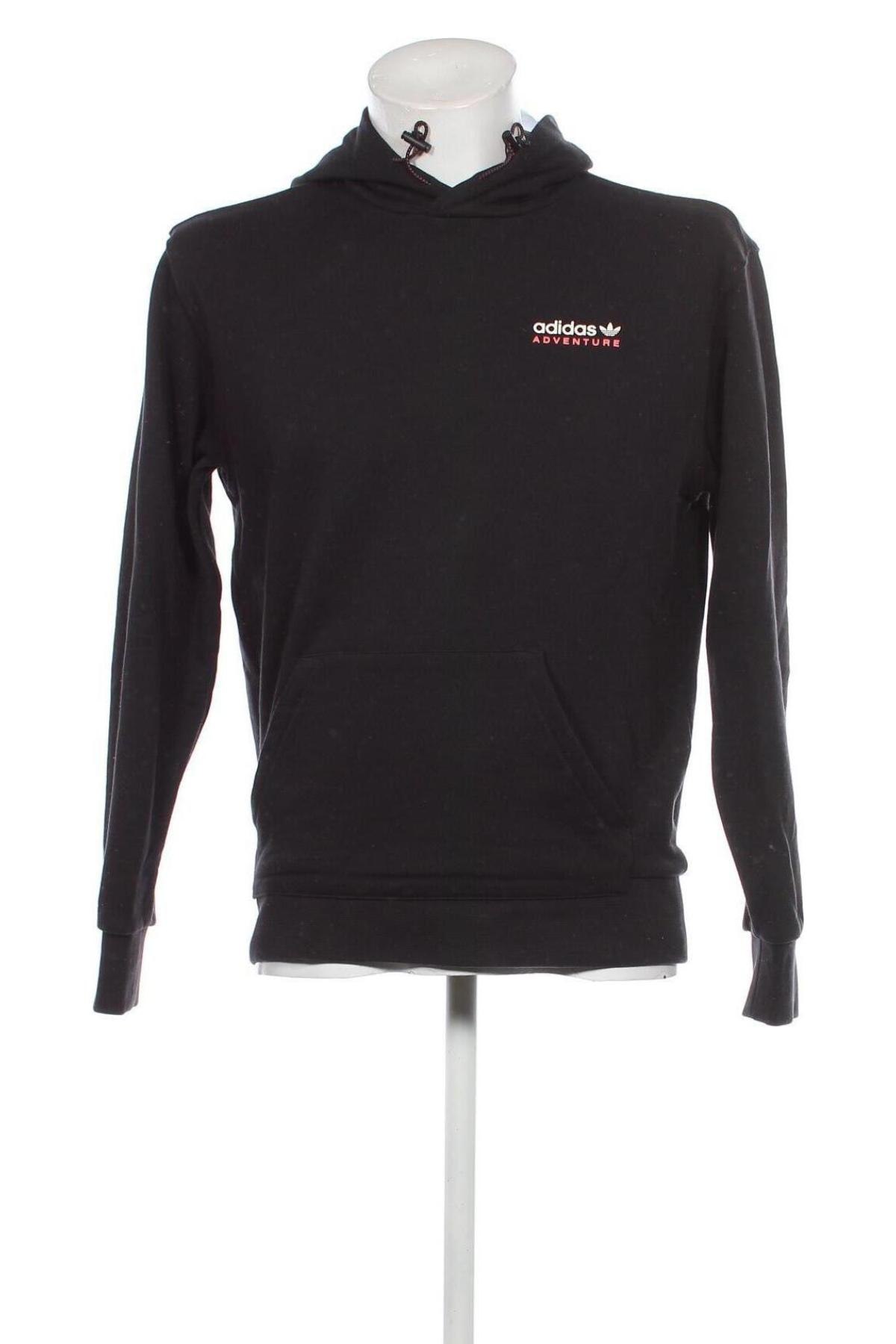 Herren Sweatshirt Adidas, Größe S, Farbe Schwarz, Preis 35,16 €