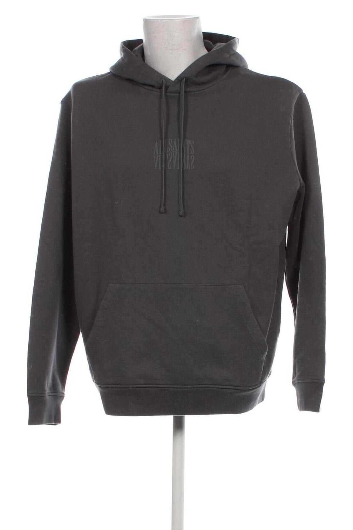 Herren Sweatshirt AllSaints, Größe M, Farbe Grau, Preis € 41,50