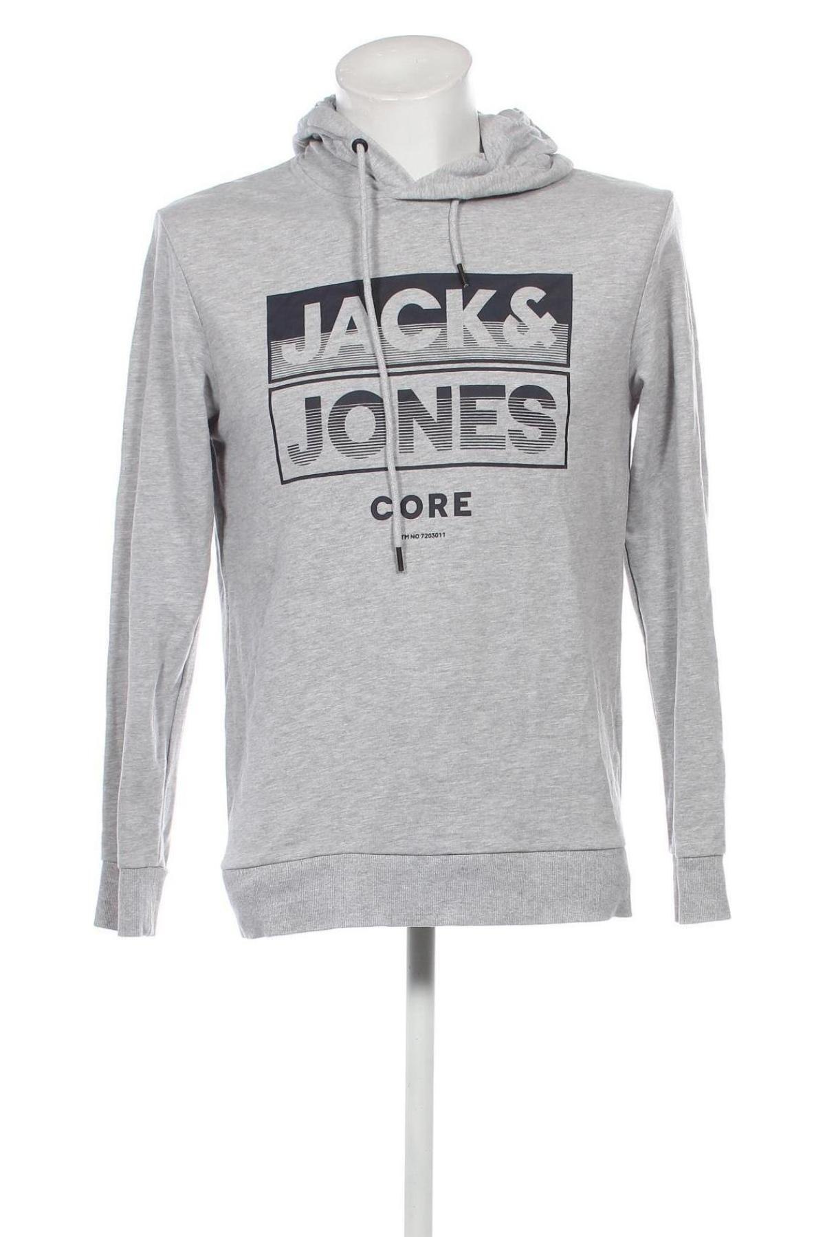 Hanorac de bărbați Core By Jack & Jones, Mărime L, Culoare Gri, Preț 57,73 Lei