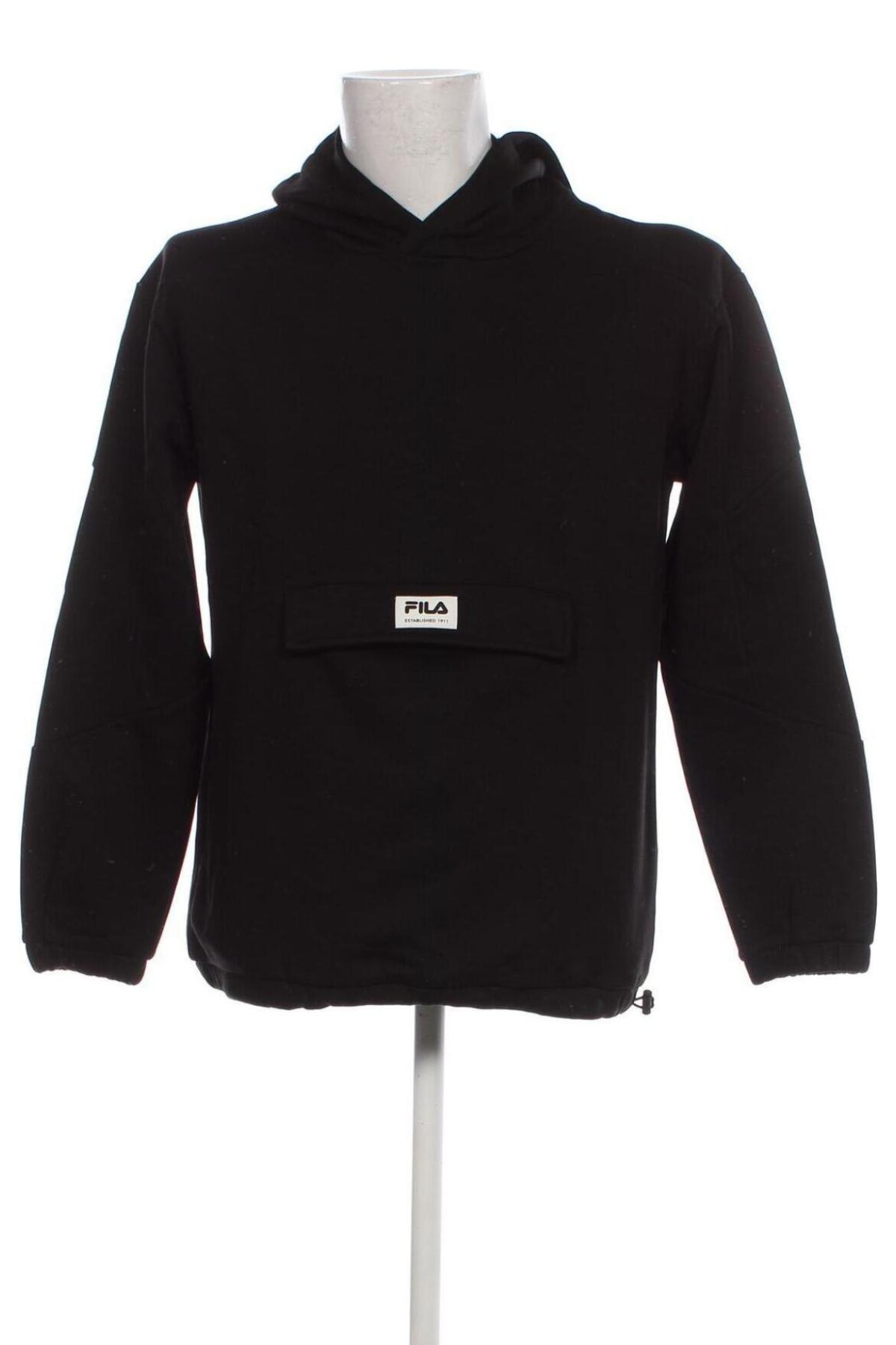 Herren Sweatshirt FILA, Größe S, Farbe Schwarz, Preis 38,35 €