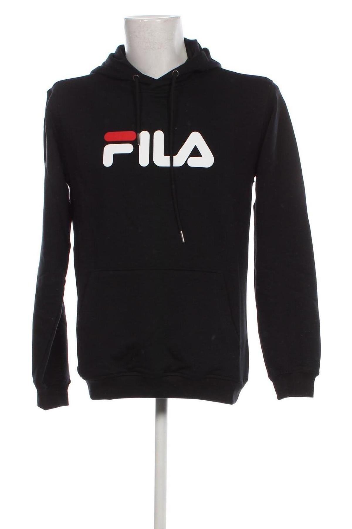 Ανδρικό φούτερ FILA, Μέγεθος M, Χρώμα Μαύρο, Τιμή 35,16 €
