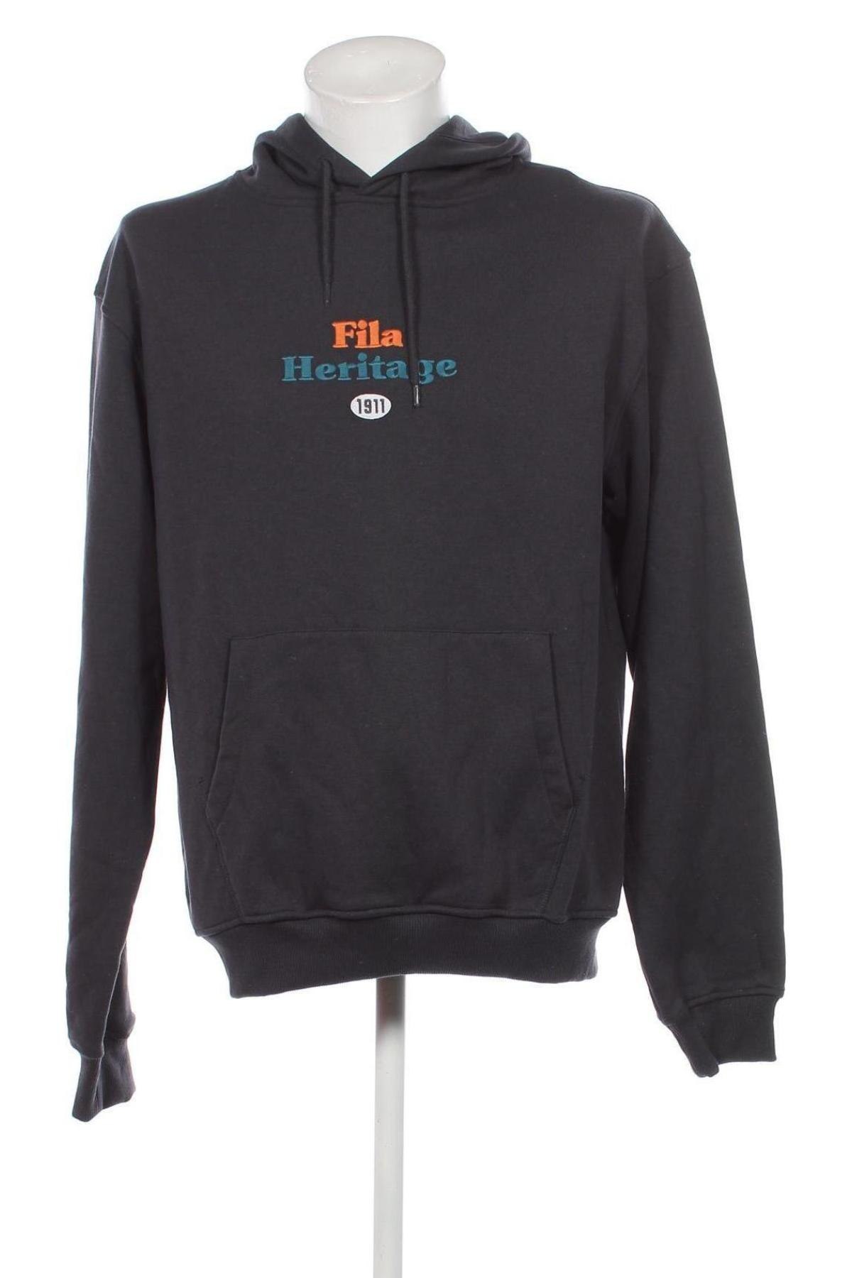 Herren Sweatshirt FILA, Größe M, Farbe Grau, Preis 31,96 €