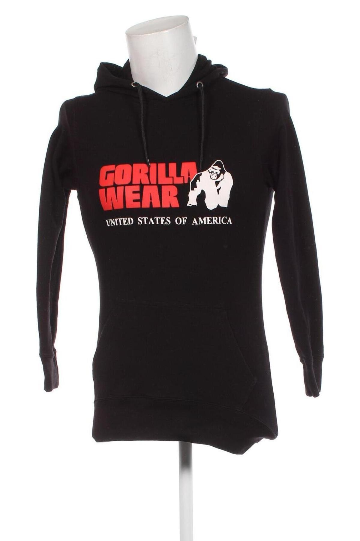 Ανδρικό φούτερ Gorilla Wear, Μέγεθος S, Χρώμα Μαύρο, Τιμή 23,97 €