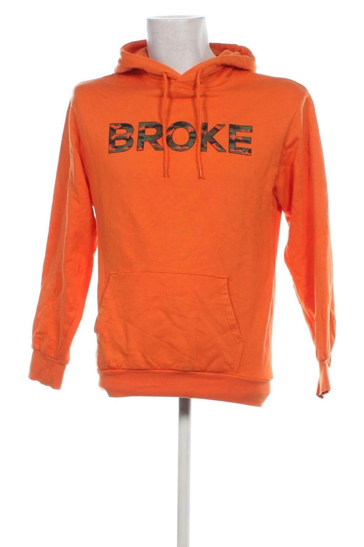 Herren Sweatshirt H&M Divided, Größe S, Farbe Orange, Preis 11,10 €