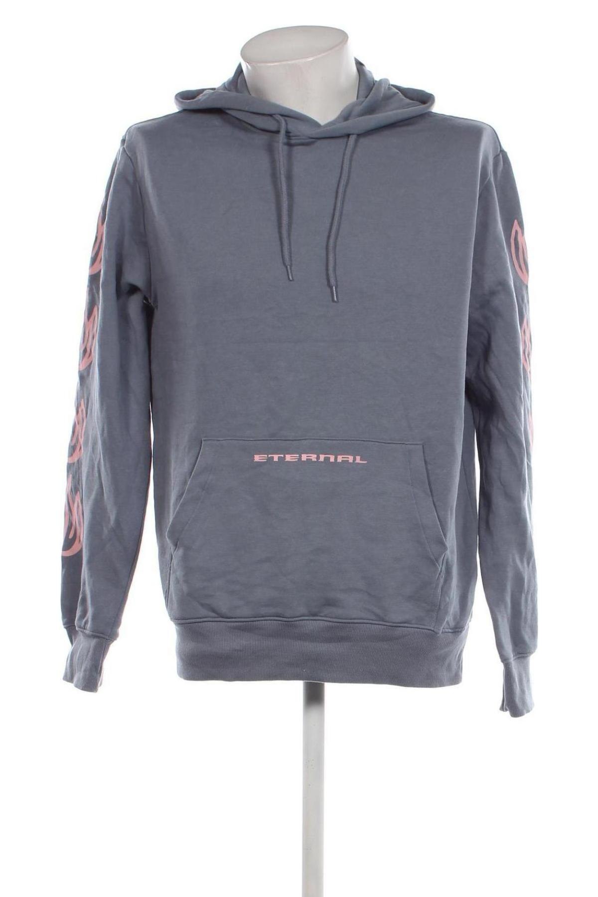 Herren Sweatshirt H&M Divided, Größe M, Farbe Blau, Preis 10,09 €