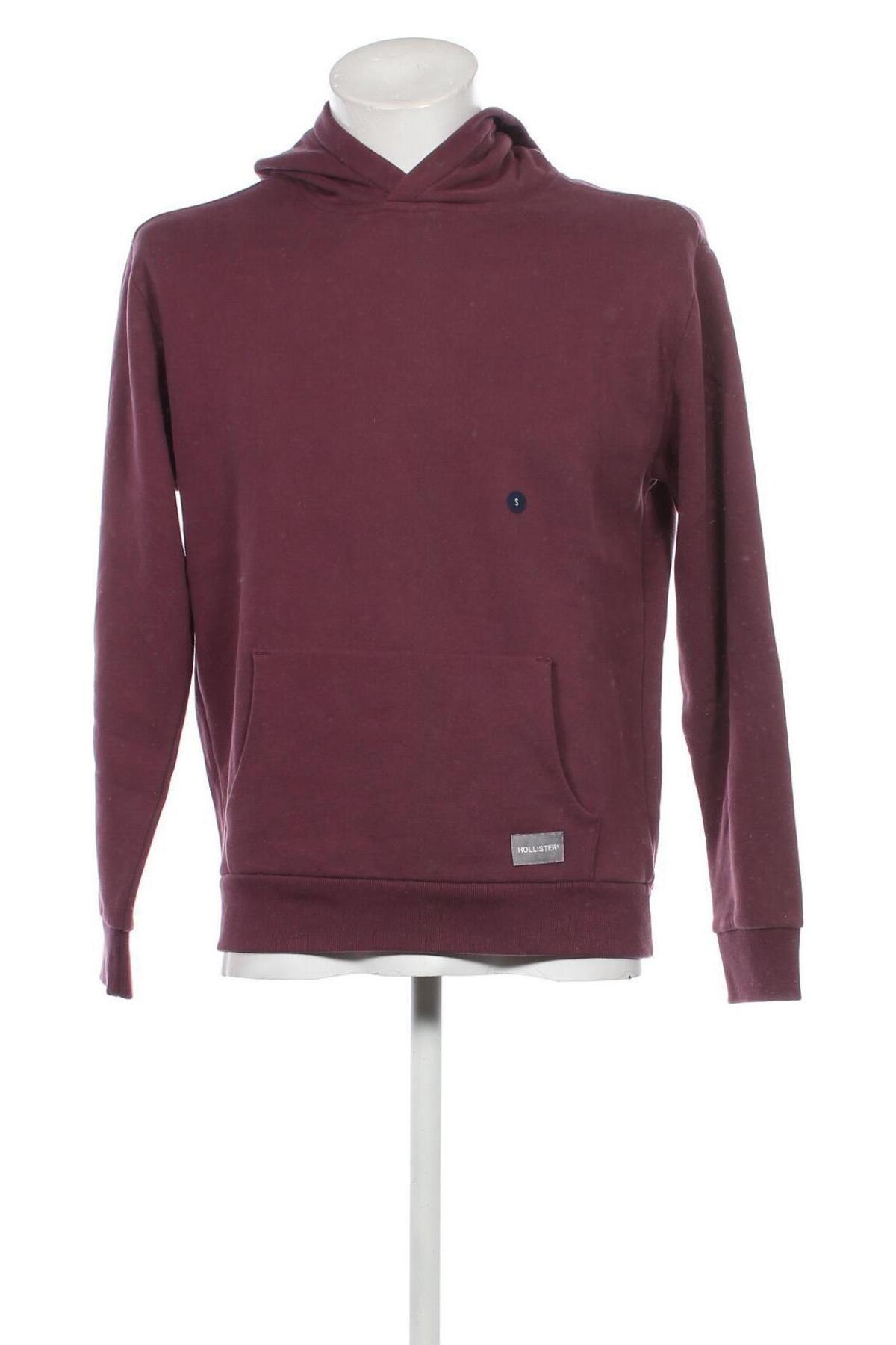 Herren Sweatshirt Hollister, Größe S, Farbe Rot, Preis 23,97 €
